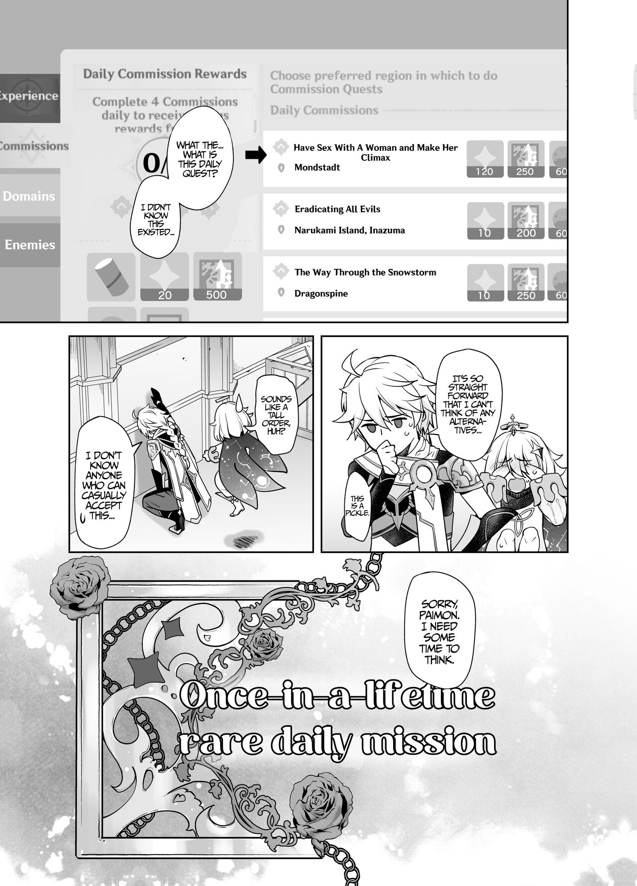 Isshou ni Ichido no Rare Daily | Once in a Lifetime Rare Daily Mission page 4 full