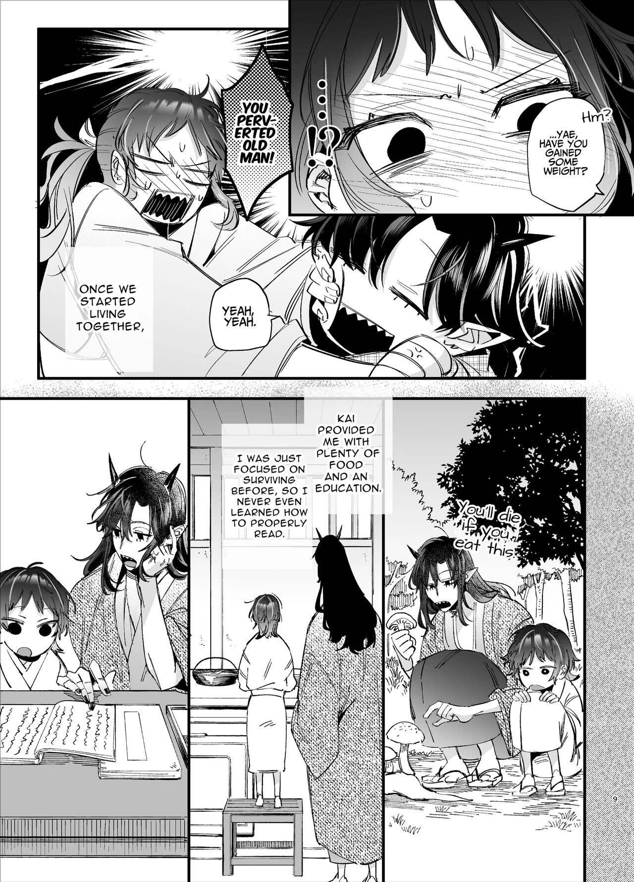 Ikenie Onna wa Kodoku na Onigami-sama ni Tsugai Koubi de Otosareru | The Sacrificial Maiden Corrupted By Coupling With An Oni page 10 full