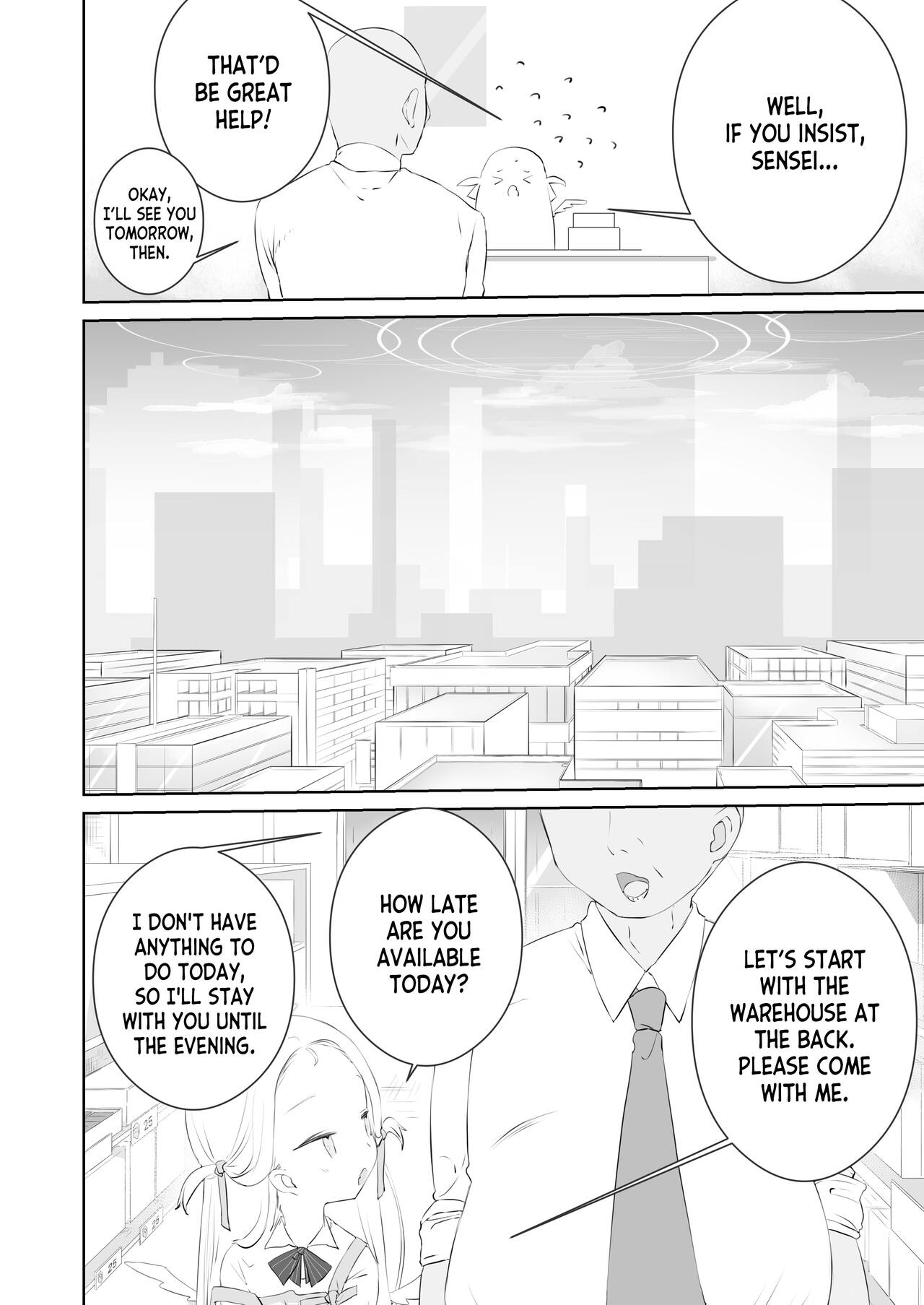 Sensei Watashino Oshikko Nondekudasai page 6 full