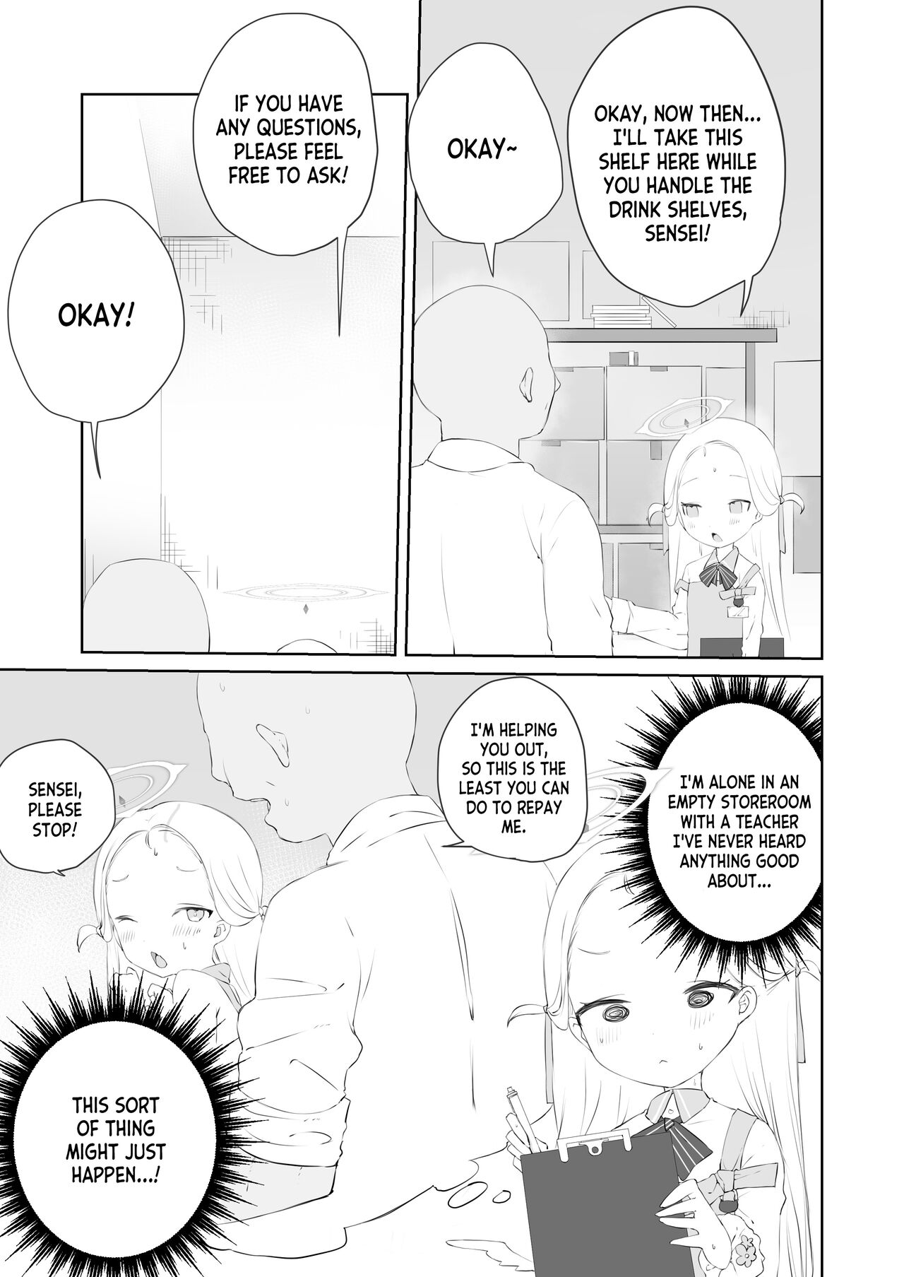 Sensei Watashino Oshikko Nondekudasai page 7 full