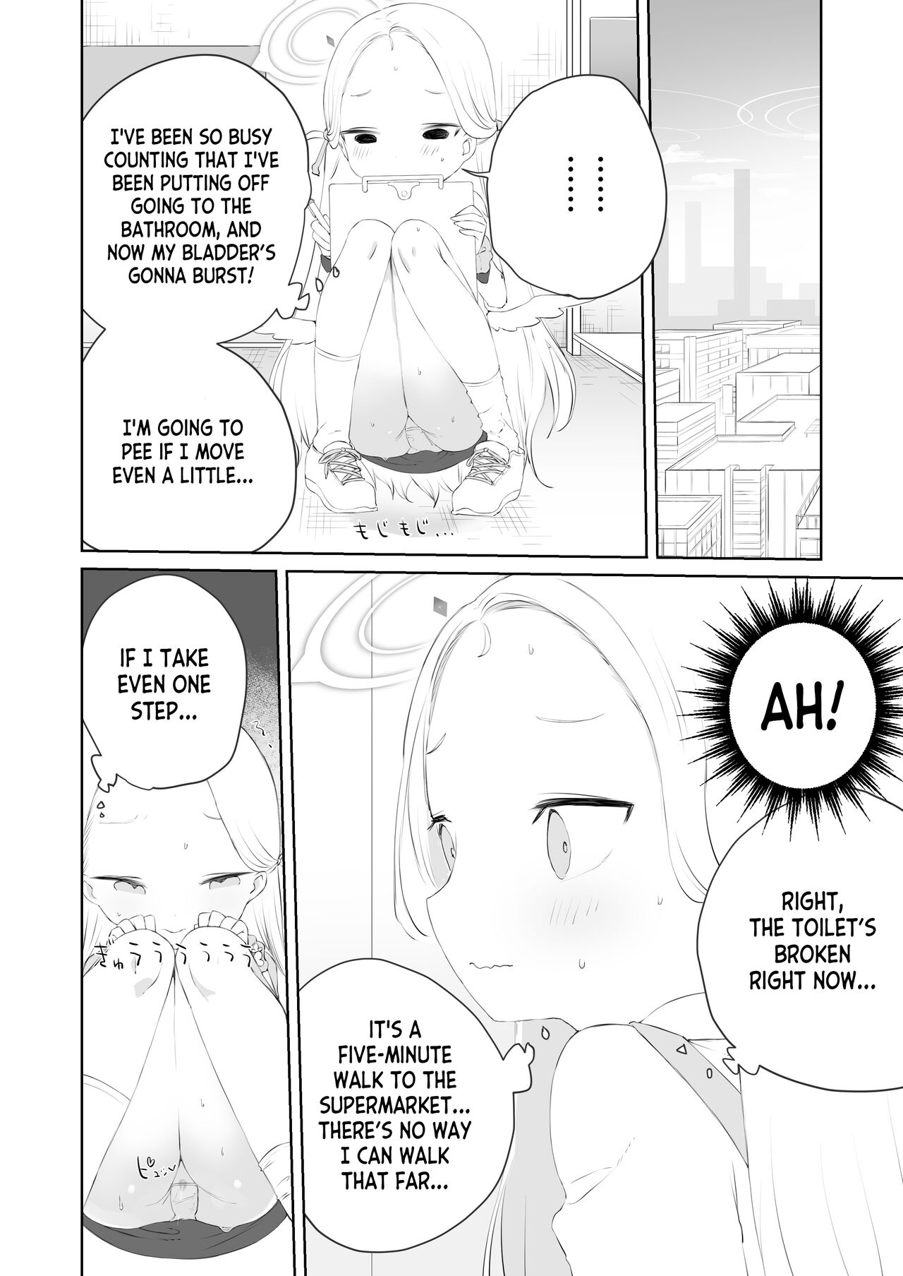 Sensei Watashino Oshikko Nondekudasai page 8 full