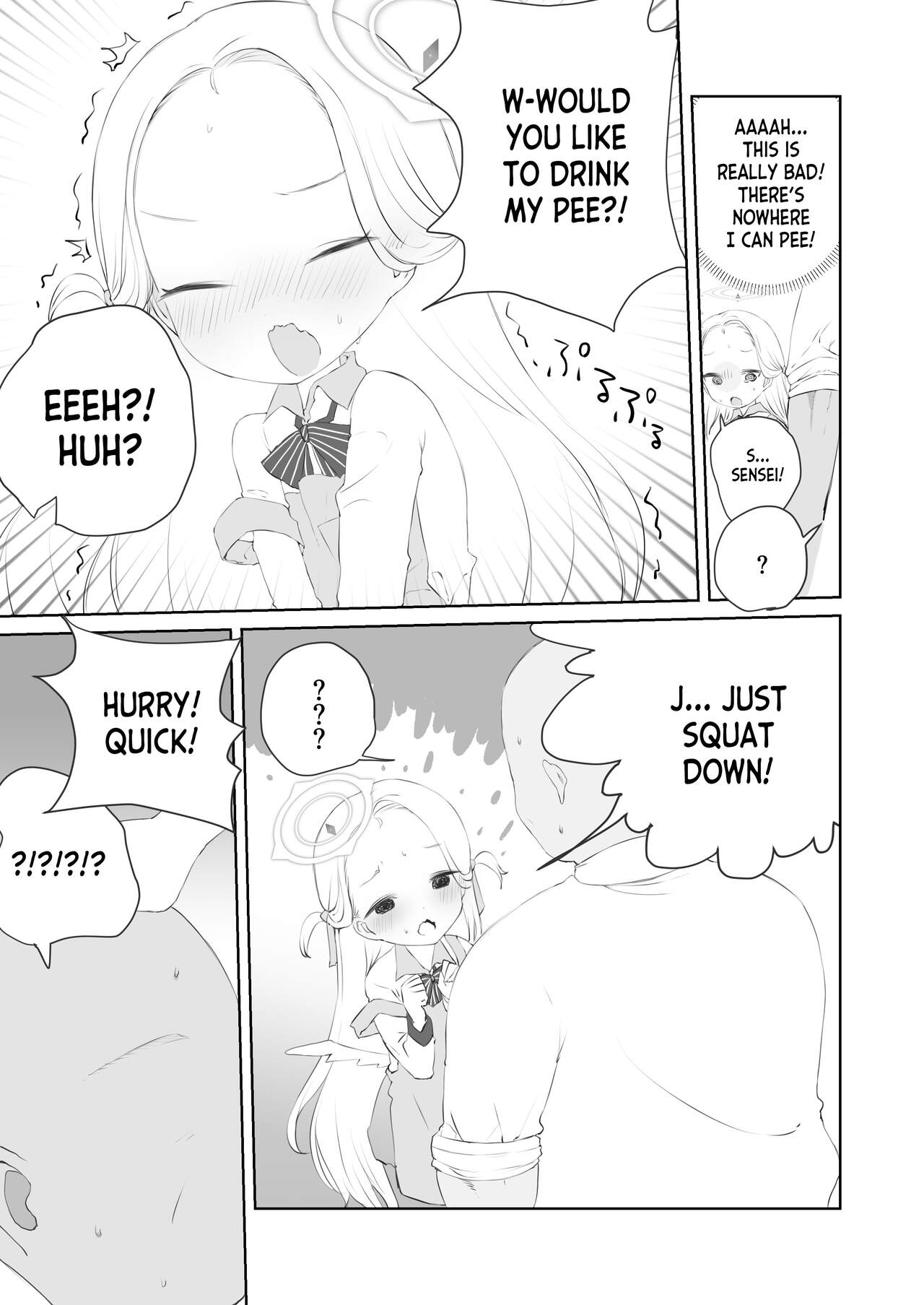 Sensei Watashino Oshikko Nondekudasai page 9 full