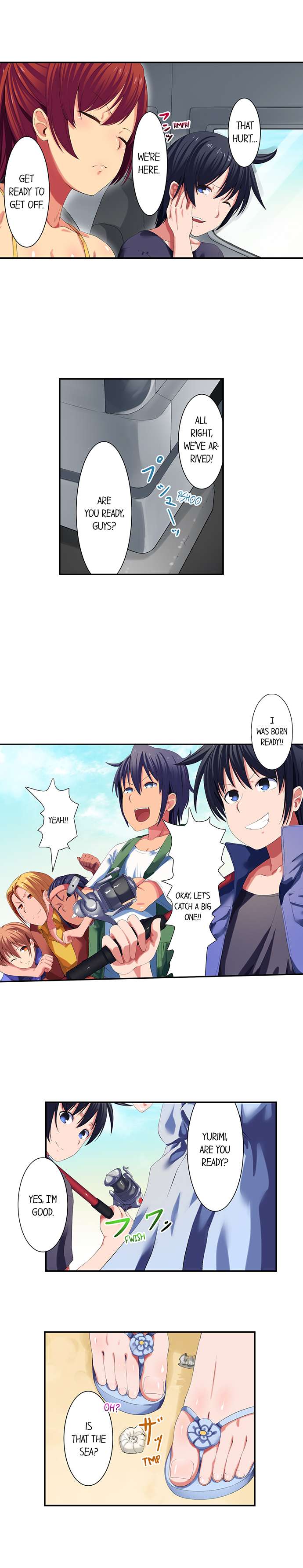 Boob Slip! ~ Accidentally Fished Her Bra ~ page 5 full