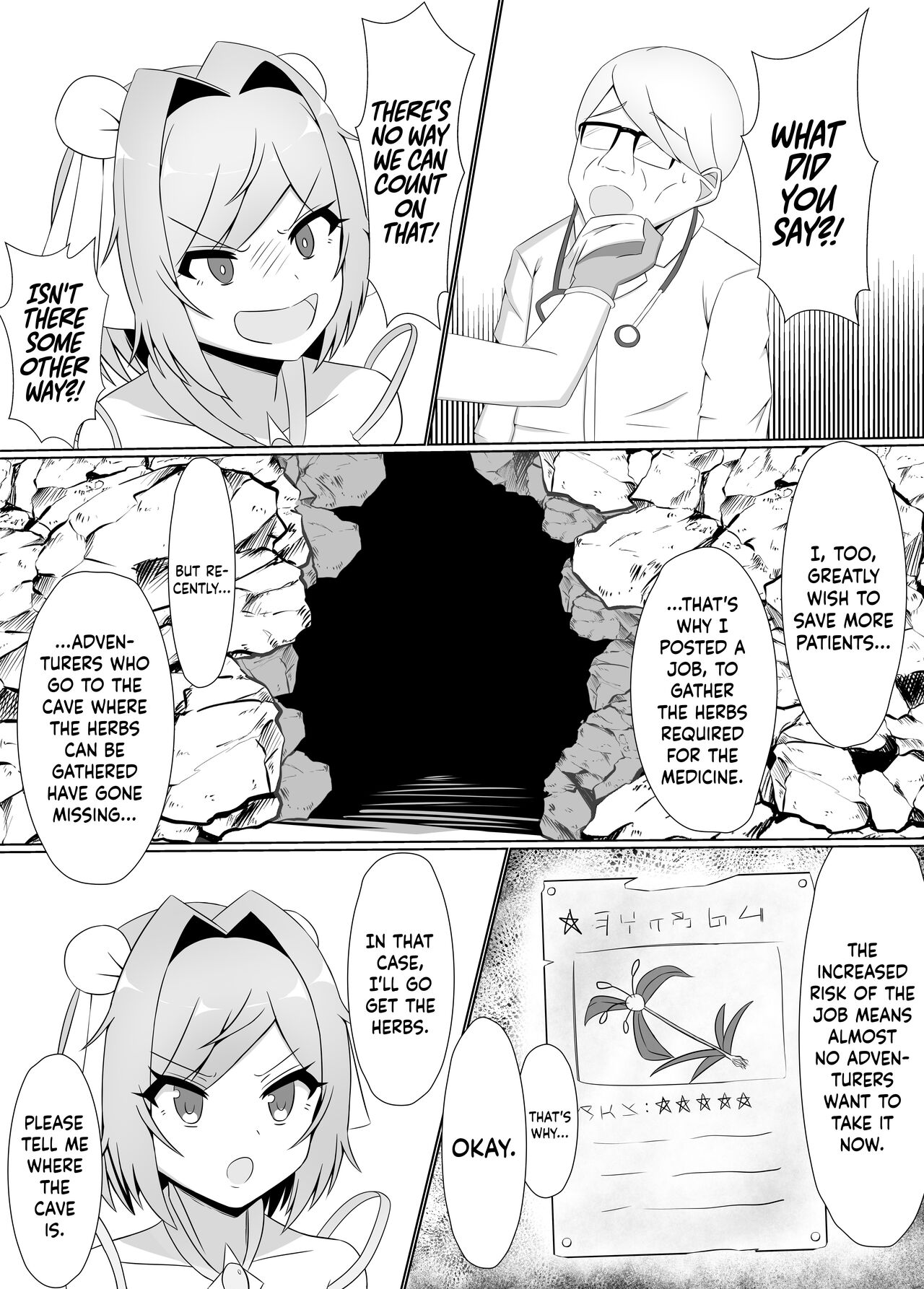 Kuro ni Somaru Yuri ~Kakutoumusume ga Alraune ni Kenzoku Ochi suru made~ | Black-Stained Yuri ~A Female Martial Artist Enslaved By An Alraune~ page 8 full