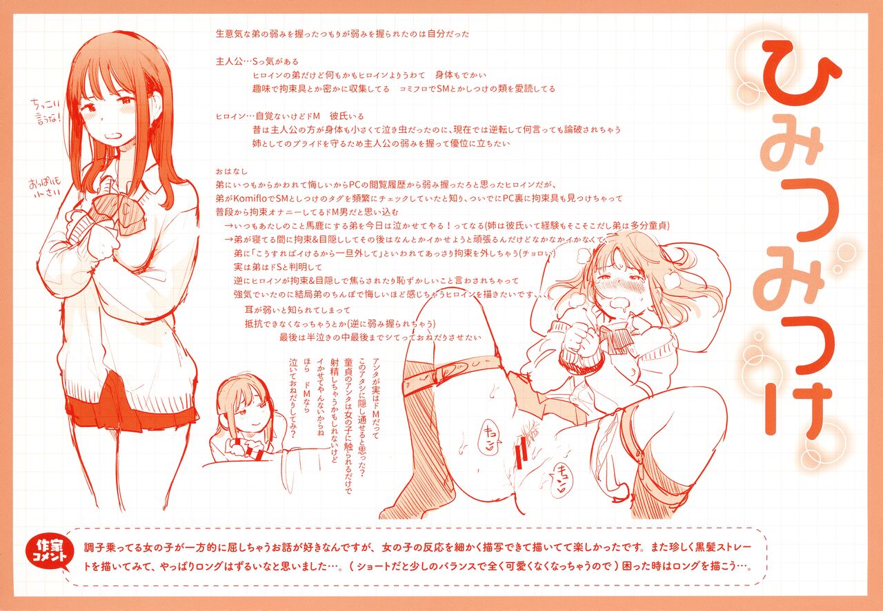 Omochikaeri Toranoana Gentei Kounyu Tokuten Leaflet Shoki Settei Shiryoushuu Tabegoro Hen page 3 full