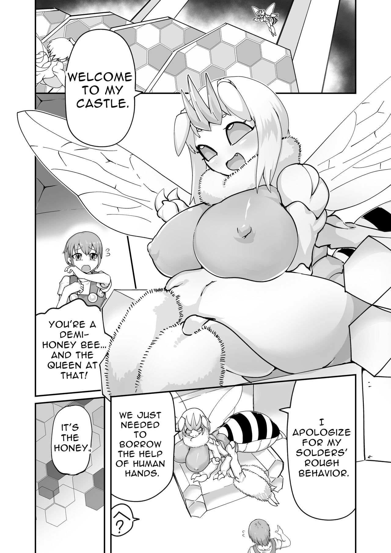 Hachi no Mitsumitsu Mitsu Shibori | Hymenopteral Hush Hush Honey Milking page 4 full