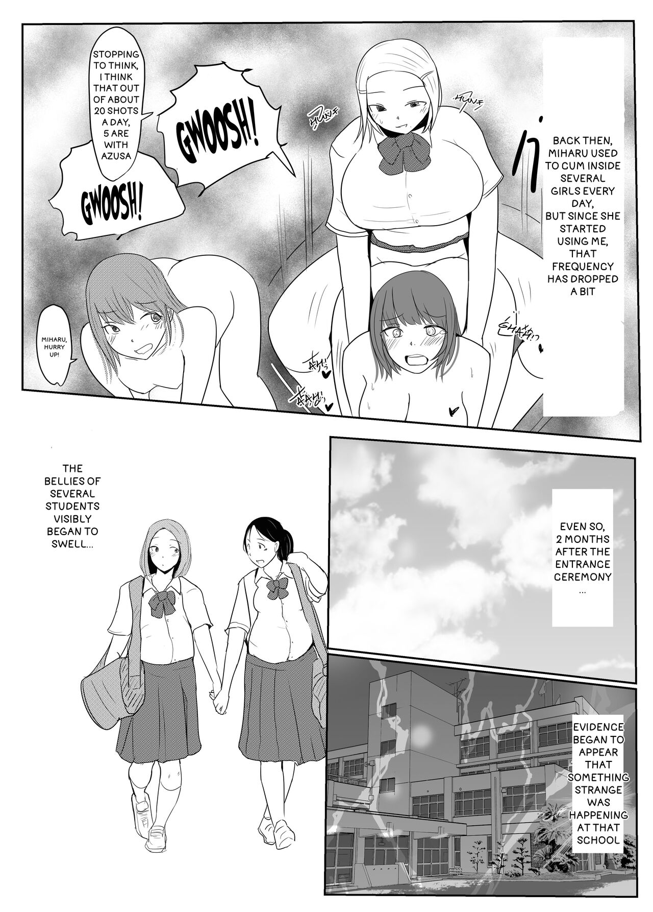 Yarichin Futanarikko no Tanetsuke Nikki JK Hen Sono 2 | The Mating Diary Of An Easy Futanari Girl ~Girls-Only Breeding Meeting - Part Three, Ep 2~ page 6 full