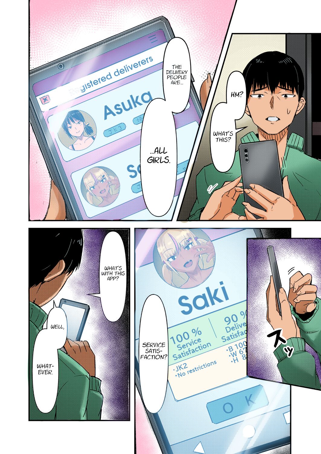 Takuhai JK Ura Service Appli | A Home Delivery App with High School Girls and Hidden Services page 3 full
