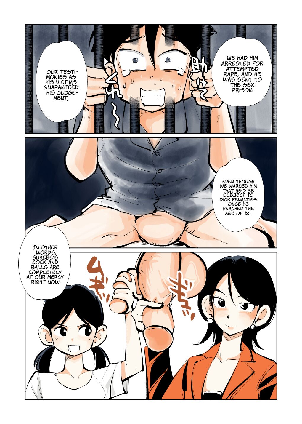 Kyosei Nyuumon 3 | Castration Manual 3 page 4 full