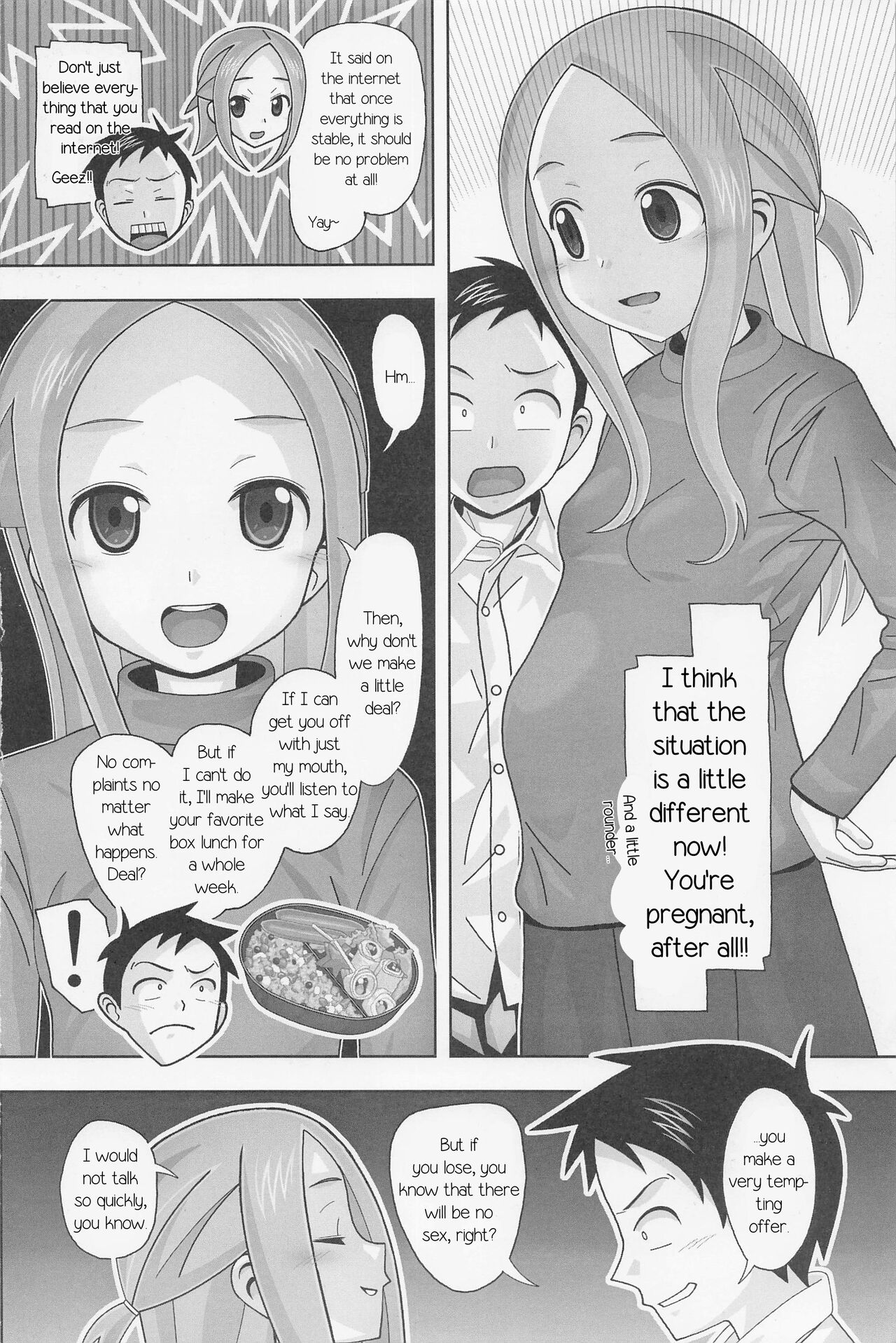 Aido 73 Karakai vs Critical Hit 4 Ninpu no Moto Takagi-san ga Love Love SEX Suru page 3 full