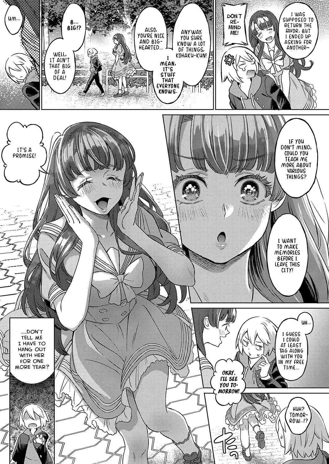 Kohakuiro no Machi, Sakura ga Ita Kisetsu | Amber Town, The Season With Cherry Blossoms page 7 full