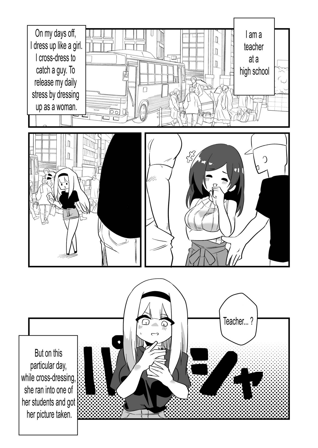 Kyousei Josou Dansei Kyoushi | Forced Transvestite Male Teacher page 2 full