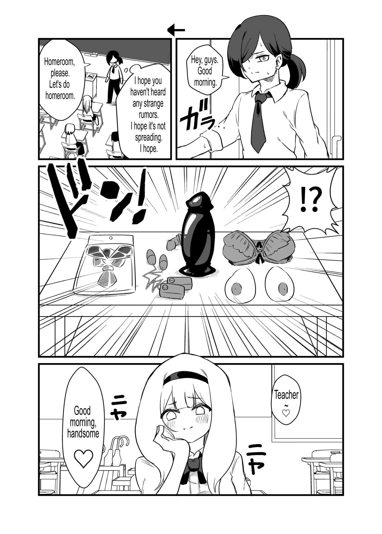 Kyousei Josou Dansei Kyoushi | Forced Transvestite Male Teacher page 3 full