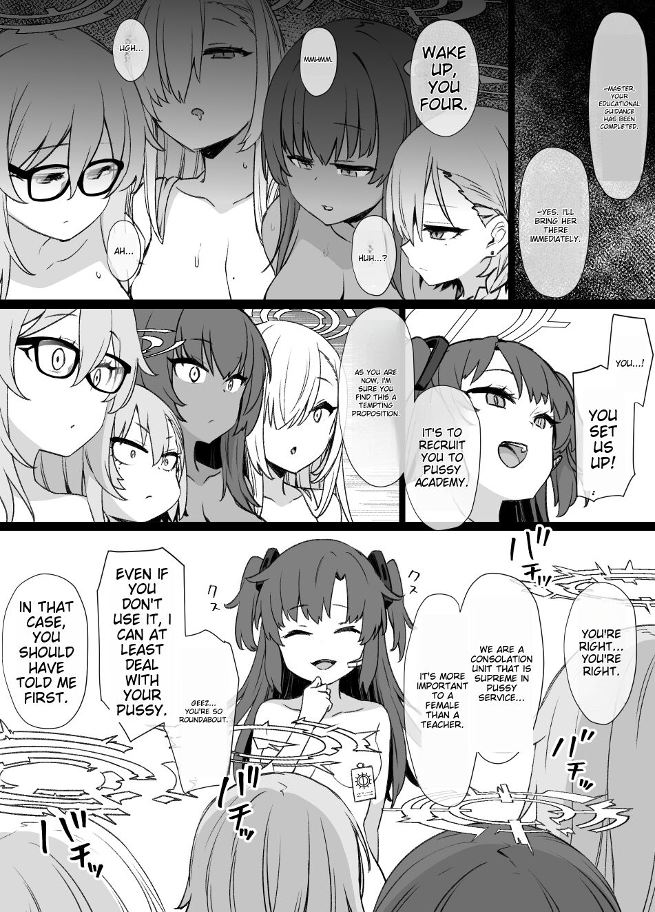 Blue Archive Brainwashing Bunny Slave Additional Manga page 6 full