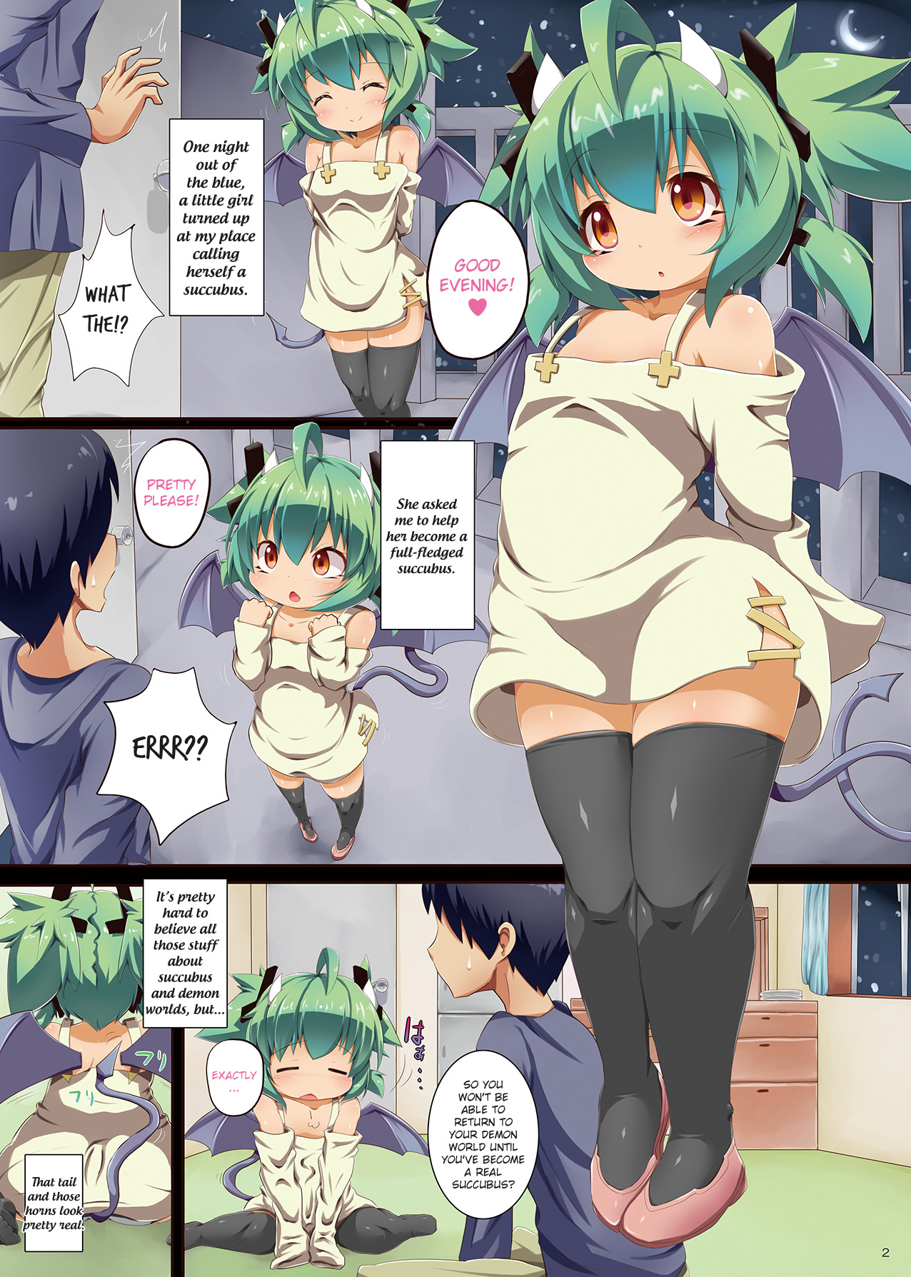 Minarai Inma ga Ichininmae ni Narutame Yarinikita | An Apprentice Fucks Her Way to Becoming a Real Succubus page 2 full
