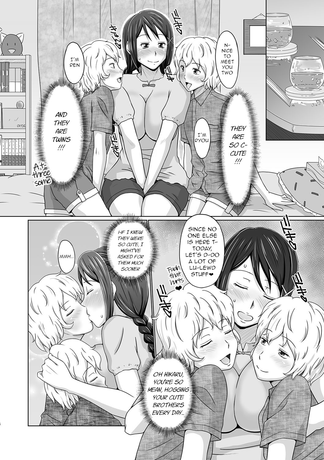 Futago Otouto to Tanoshii Kyuujitsu o | A Pleasant Day Off with the Twin Brothers page 4 full