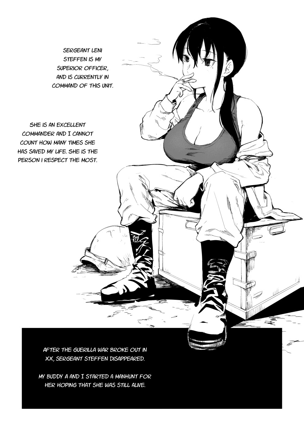 Fallen on the Battlefield - Sergeant Steffen  =CBS= page 1 full