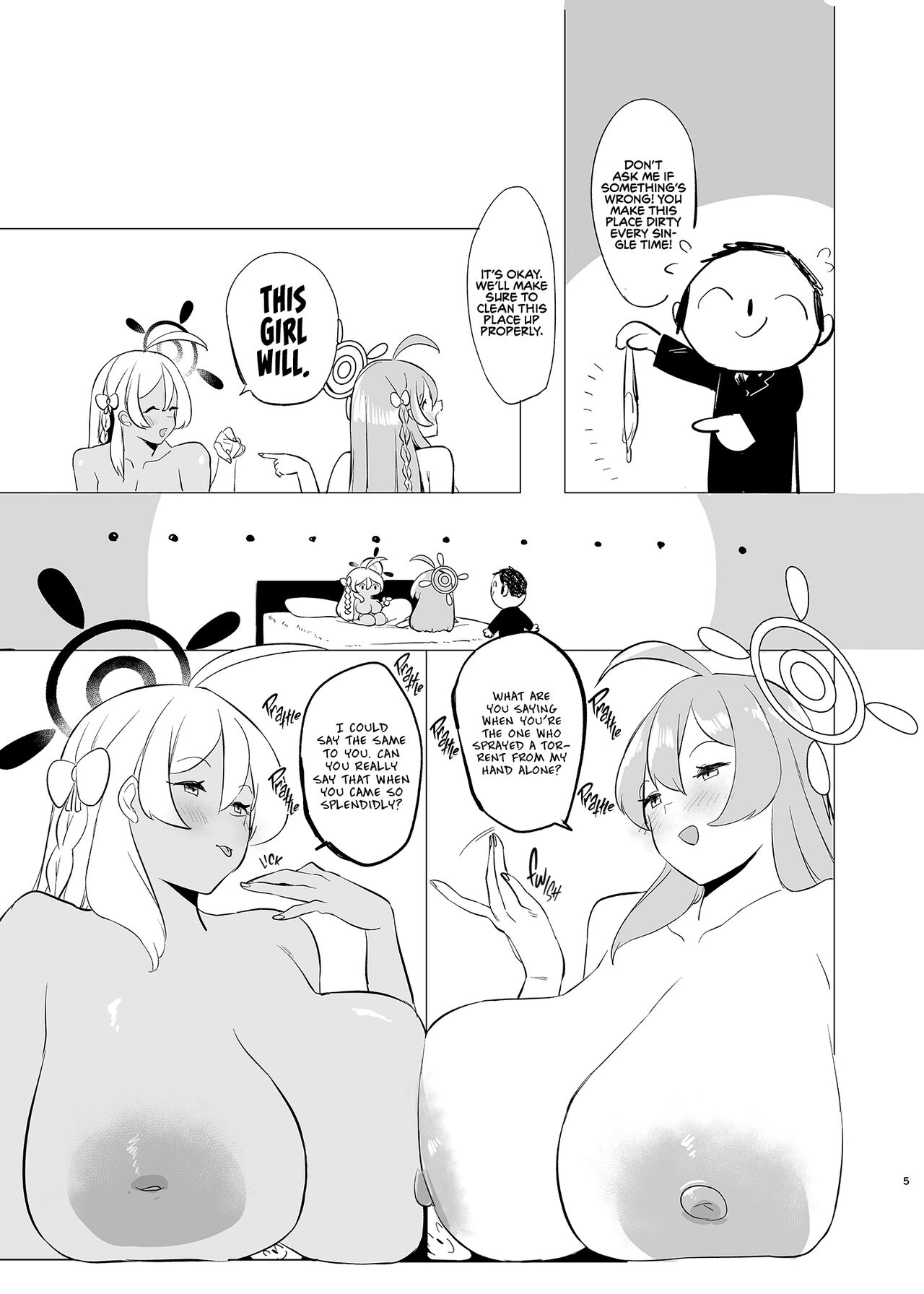 Kivotos Bitch Competition Urawa Hanako VS Urawa Hanako | Kivotos Mesu Kurabe Urawa Hanako VS Urawa Hanako page 5 full