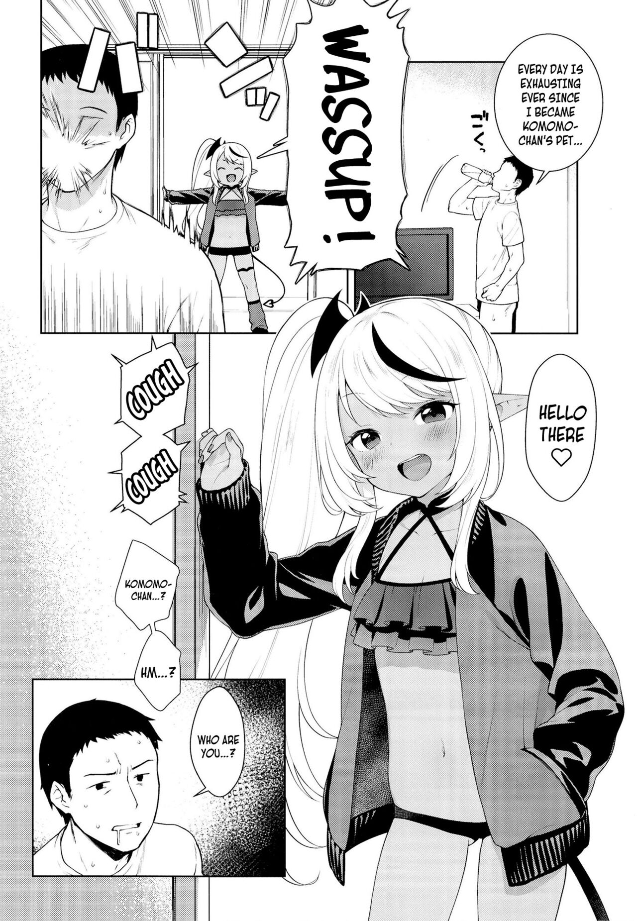 Chibi Succu Shiko Life 2 Nioi de Ecchi na Kibun ni Sasechau Succubus Hen | Chibi Succu Stroke Life 2 - A Succubus Who Can Get Lewd Simply From Smell Edition page 5 full