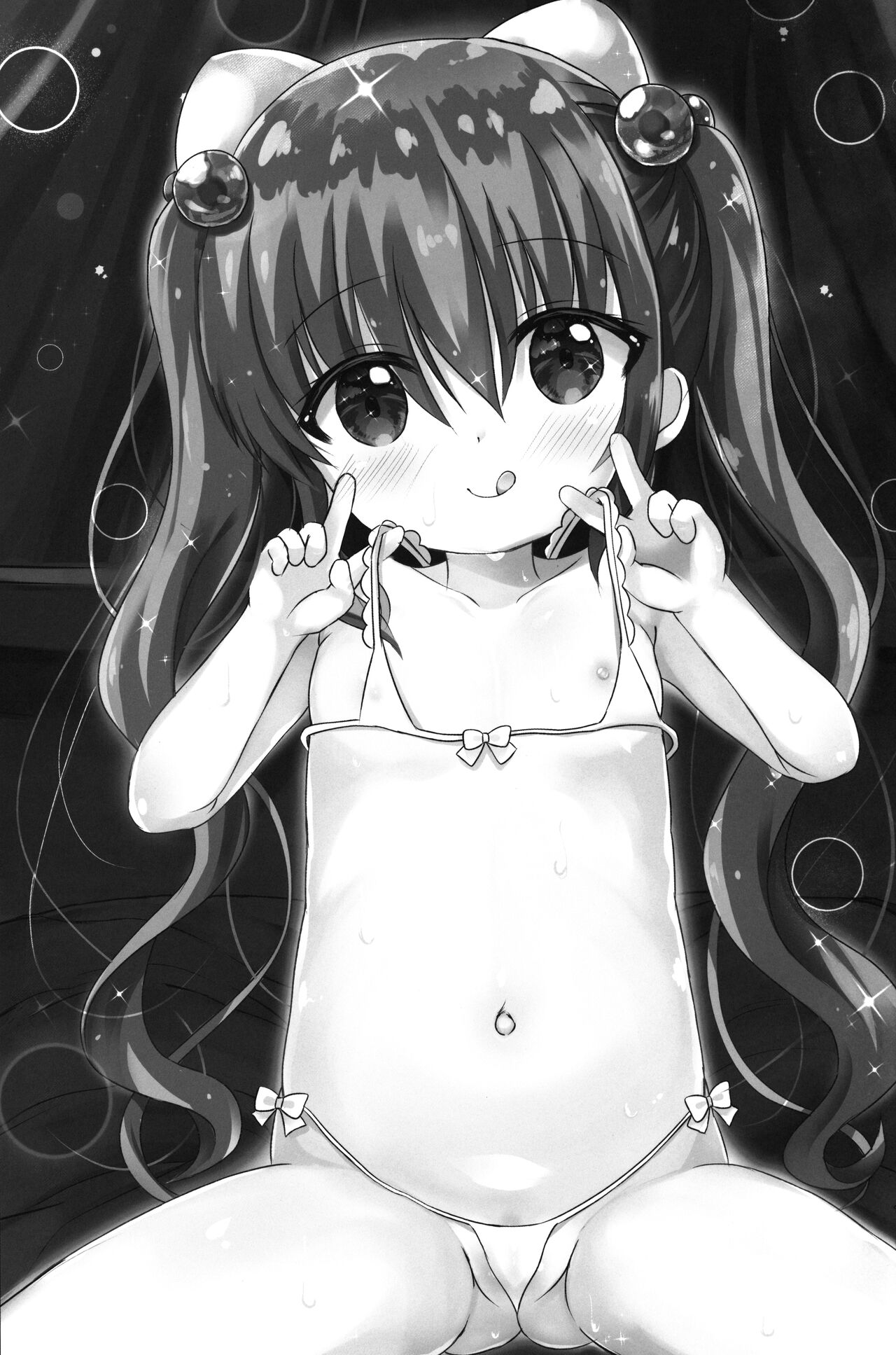 Natsuna-chan to Puni puni AV Gokko suru Ohanashi page 2 full