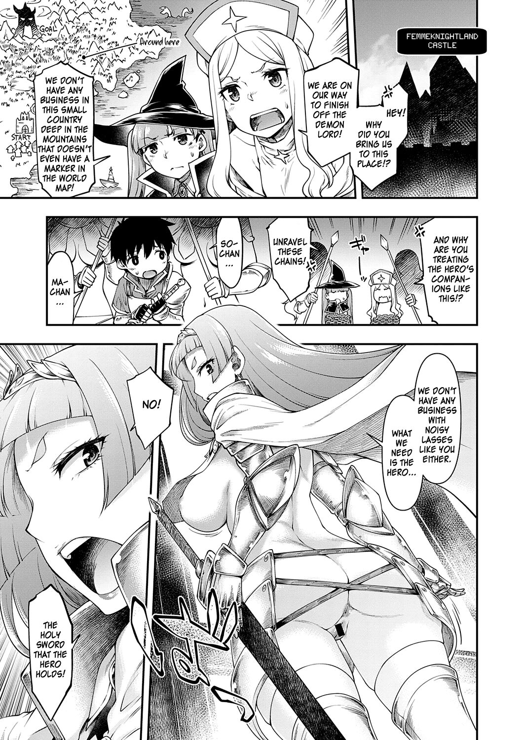 Sukebena Kishi-dan ga Arawa Reta! page 5 full