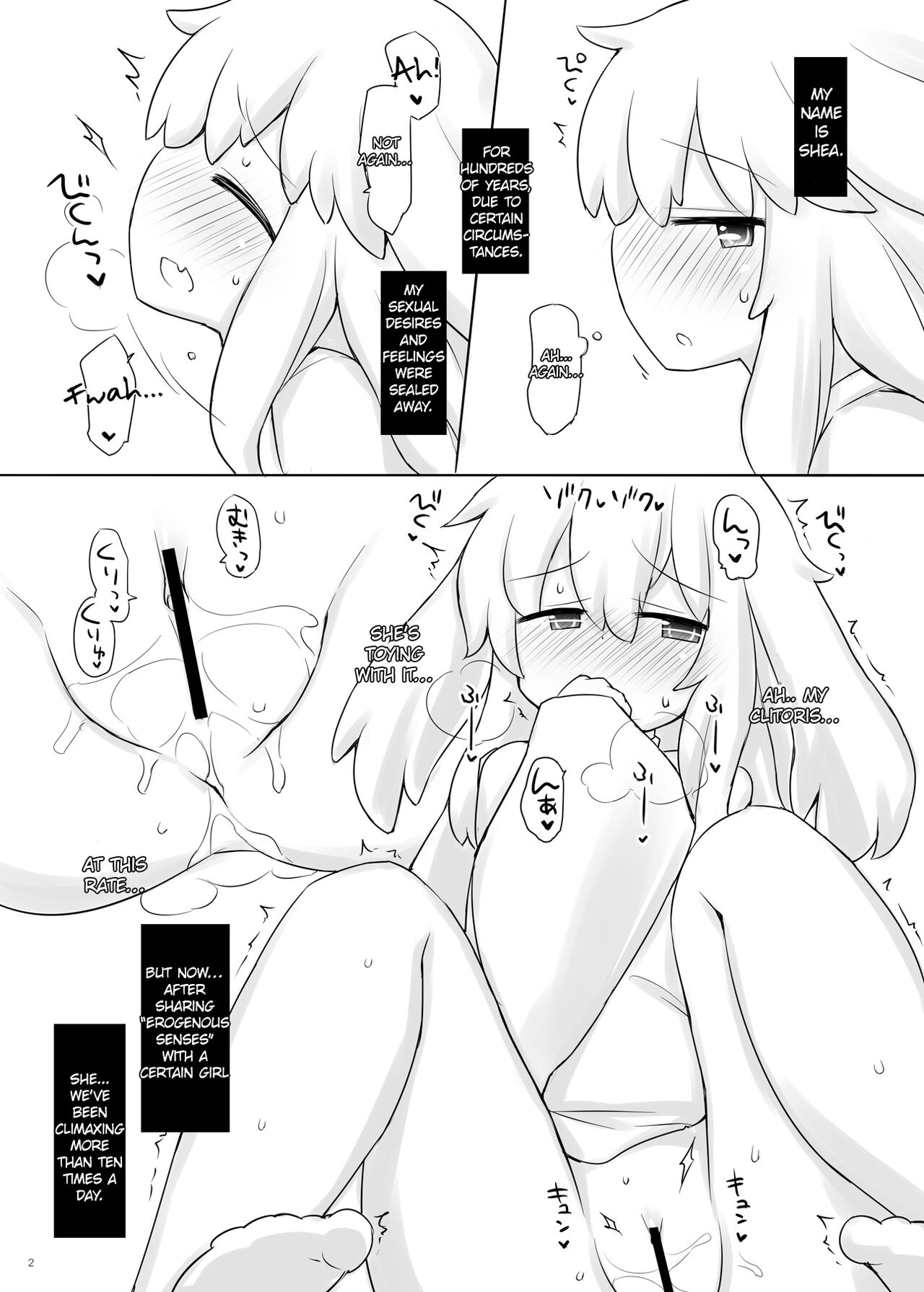 Shia no Seikan Kyouyuu Nikki | Shia's Erogenous Sharing Diary page 2 full