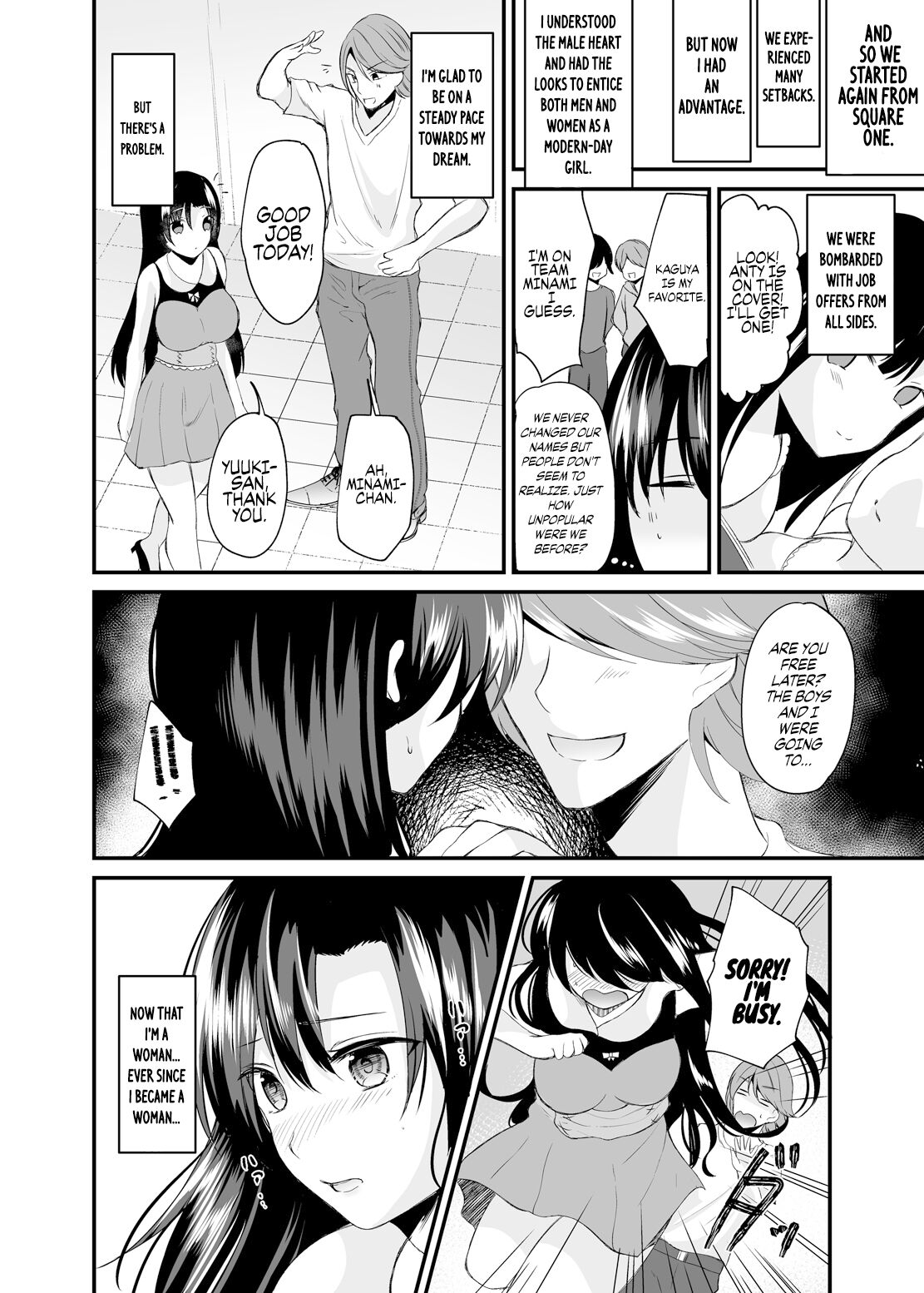 TS Idol Zettai Renai Kinshirei | Genderbent Idol No-Dating Policy page 7 full