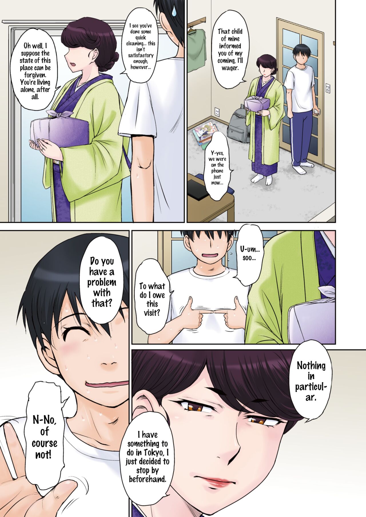 Kyuuke No Shiren 2 | An Ancient Family's Test 2 page 3 full