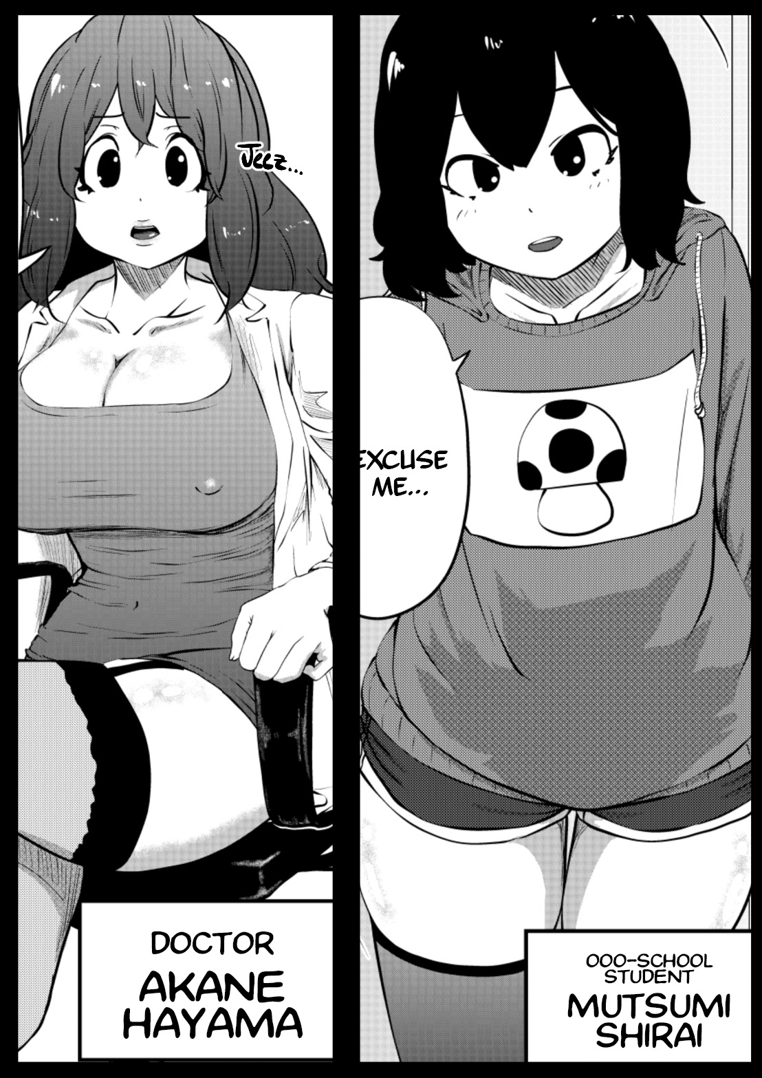 Chinko tsuki Joi~ Ubu na Shounen no Miruku o Chokunomi~ | Doc with a Cock! Drinking a Naive Boy's Milk Right From the Source! page 3 full