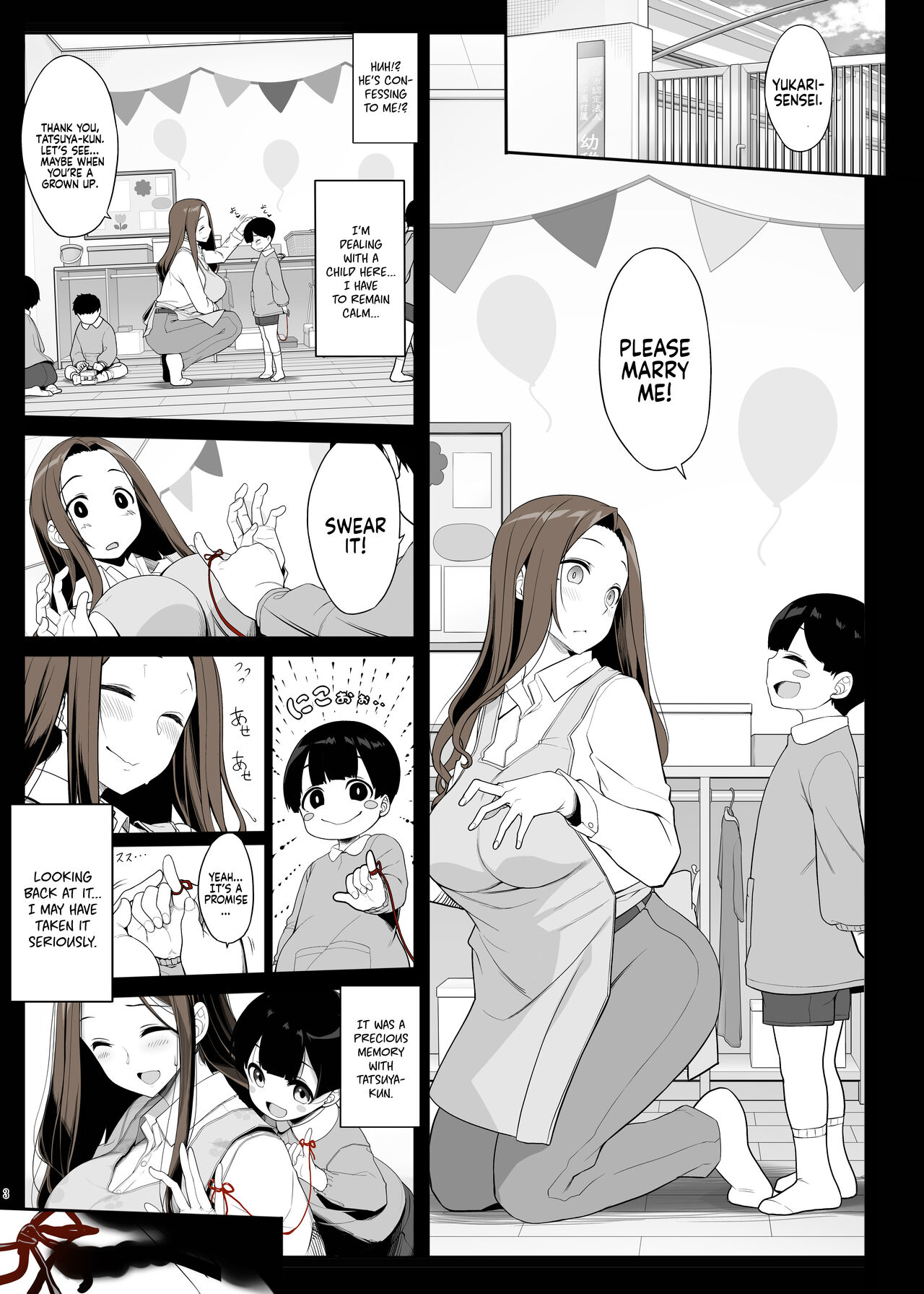 Ichizu na Onee-san to Saikaishitara Dosukebe Kyuukonsarete Sex Tsukeninaru Hanashi | After Reuniting with the Onee-san Who is Fixated on Me, I was Proposed to with Sex and Got Addicted page 3 full