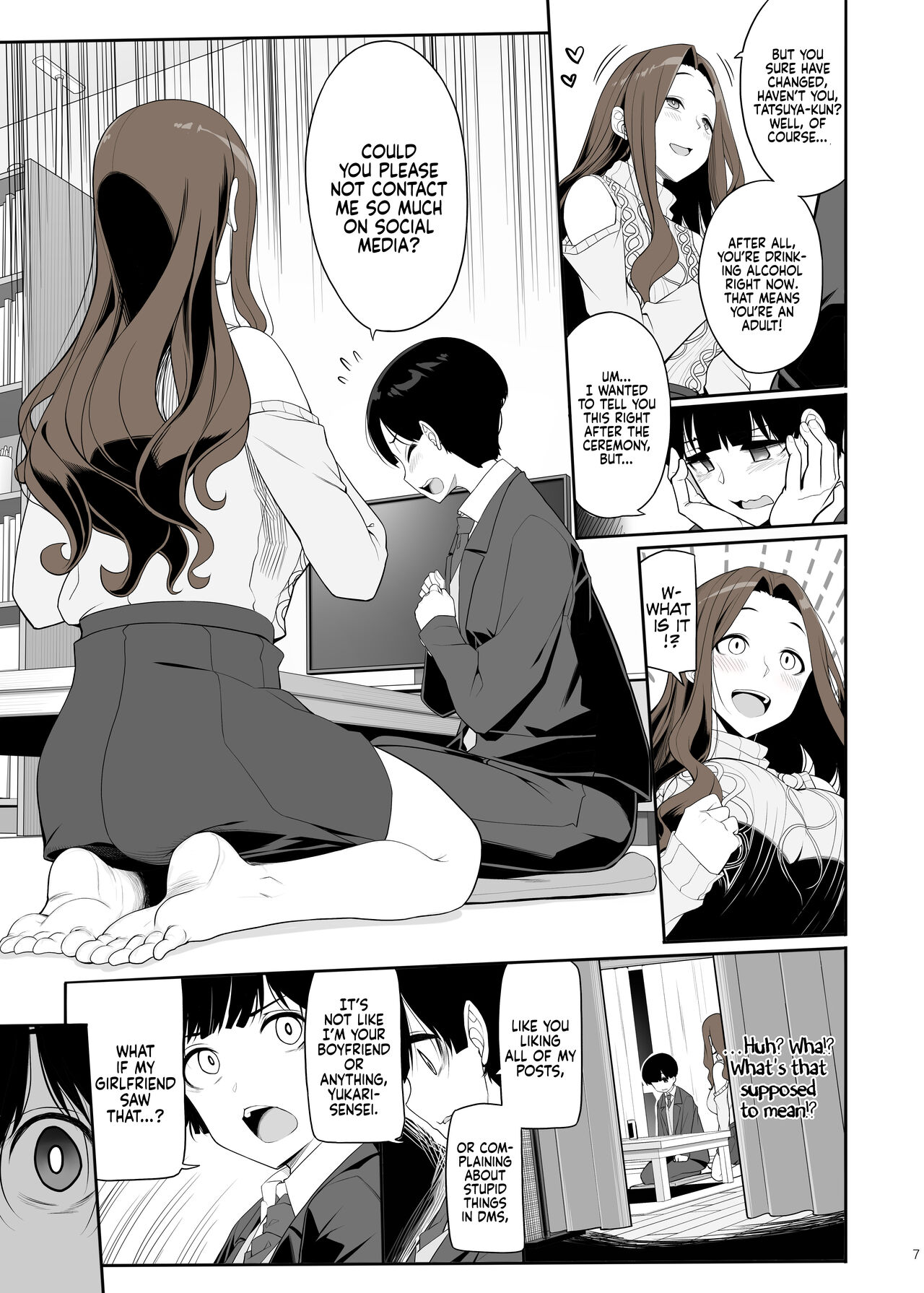 Ichizu na Onee-san to Saikaishitara Dosukebe Kyuukonsarete Sex Tsukeninaru Hanashi | After Reuniting with the Onee-san Who is Fixated on Me, I was Proposed to with Sex and Got Addicted page 7 full