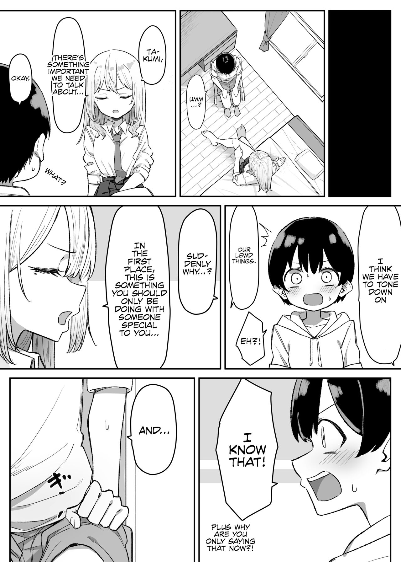 Gal-JK OneShota 4.5 - 5.1 | Gyaru JK Onee x Shota 4.5 - 5.1 page 4 full