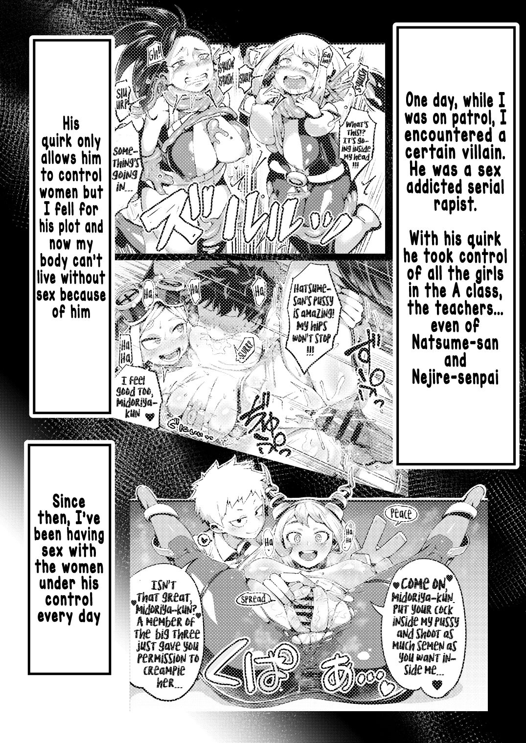 Boku to Nottori Villain Nakademia Vol. 4 | My, and the body-snatcher villain's Creampiedemia Vol. 4 page 2 full