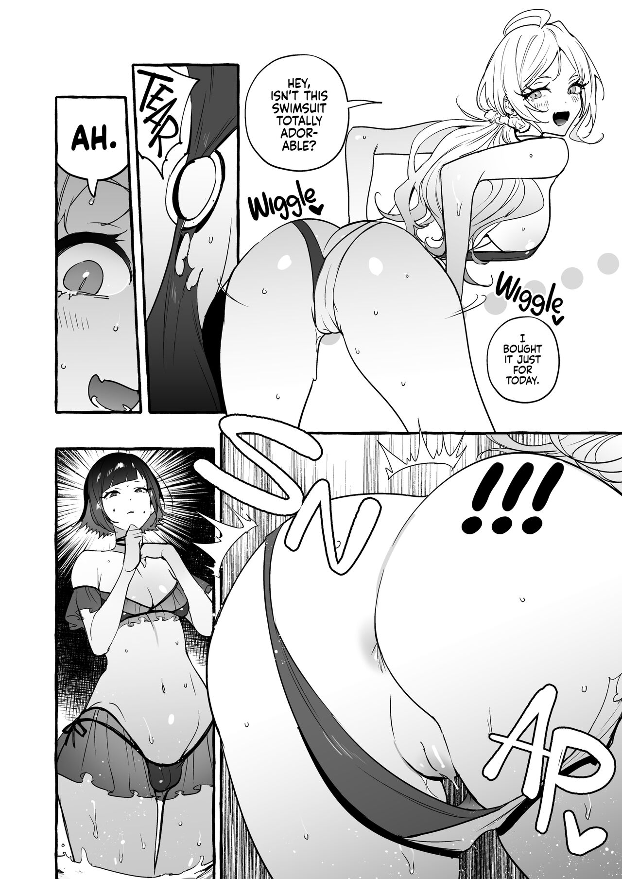 Futanari-san to Nonke-san Vacance Hen | Straight Girl Meets Futa: Vacation Arc page 7 full