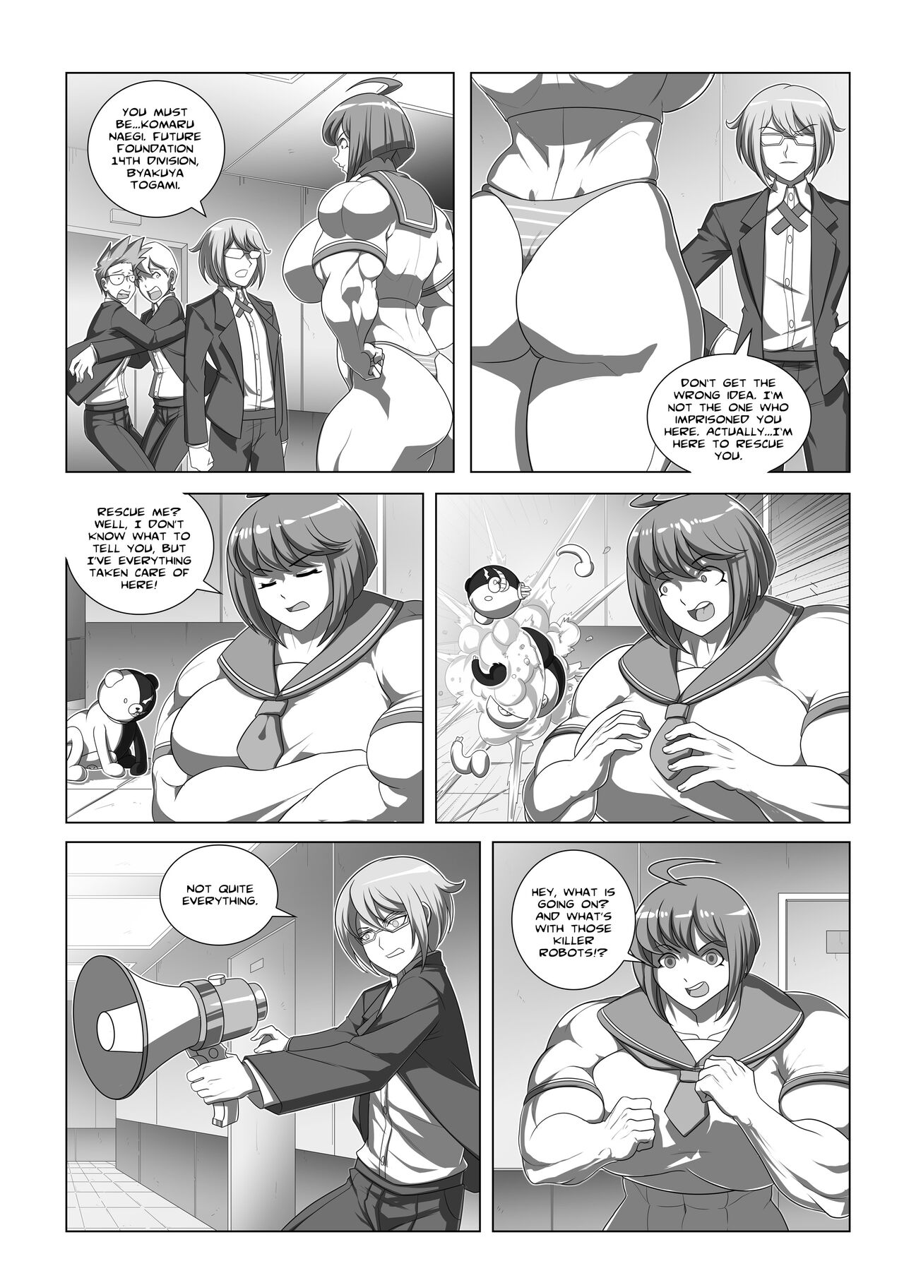 Ultra Muscle Girl page 5 full
