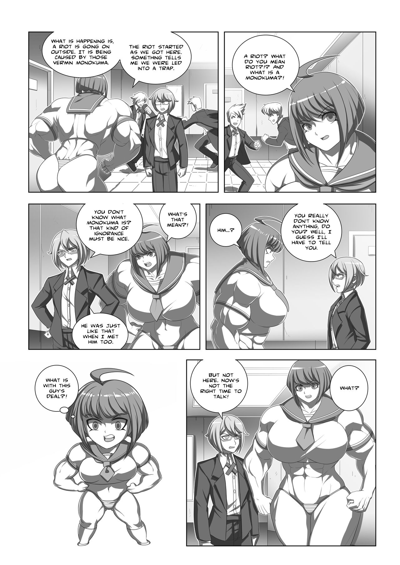 Ultra Muscle Girl page 6 full