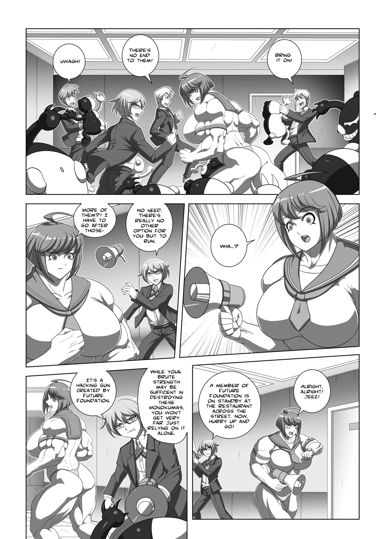 Ultra Muscle Girl page 7 full