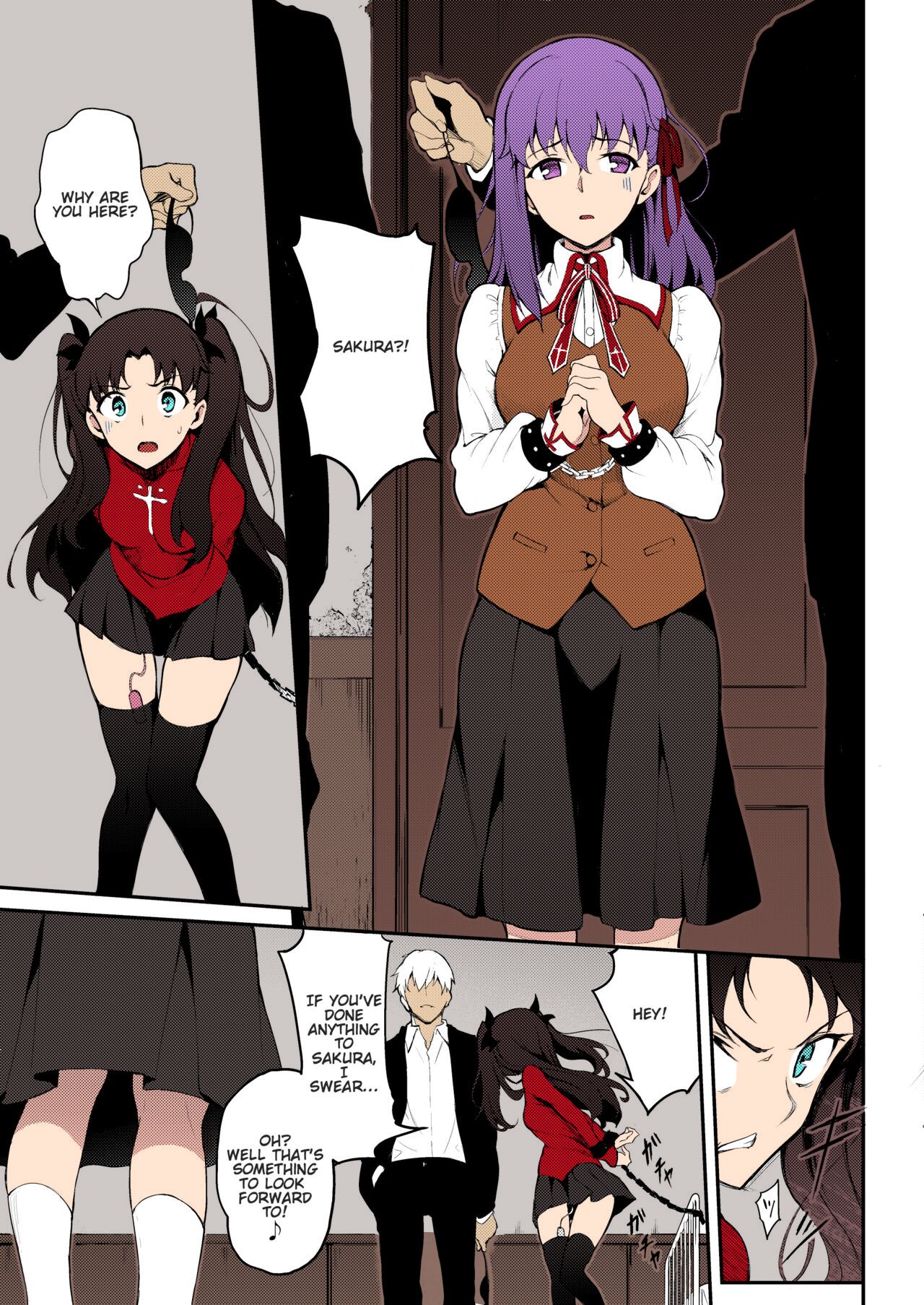 Tohsaka Shimai Ryoujoku | Subjected Tohsaka Sisters page 5 full