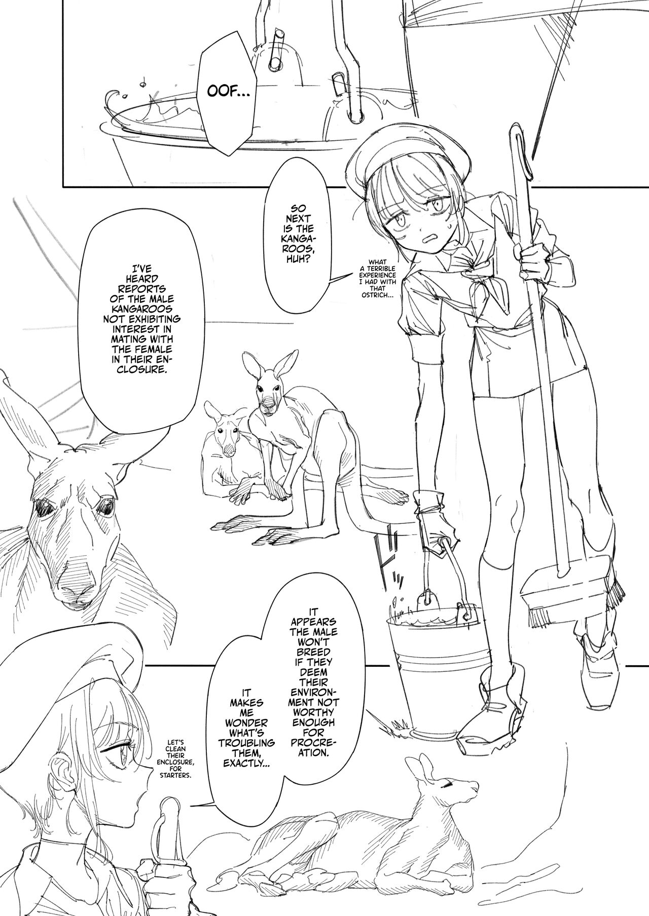 Kangaroo no Kimochi Ii | Kangaroo Fuck! page 4 full