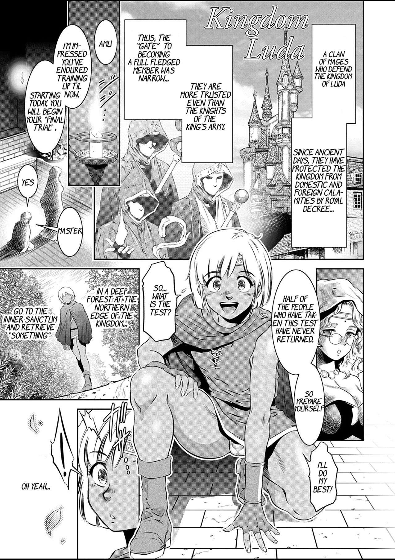 ~Ruda Oukoku Kitan~ Youkikou no Mori no Jusei Shounen | ~Kingdom of Luda~ 1 - Fertile Boy in the Demon Forest page 3 full