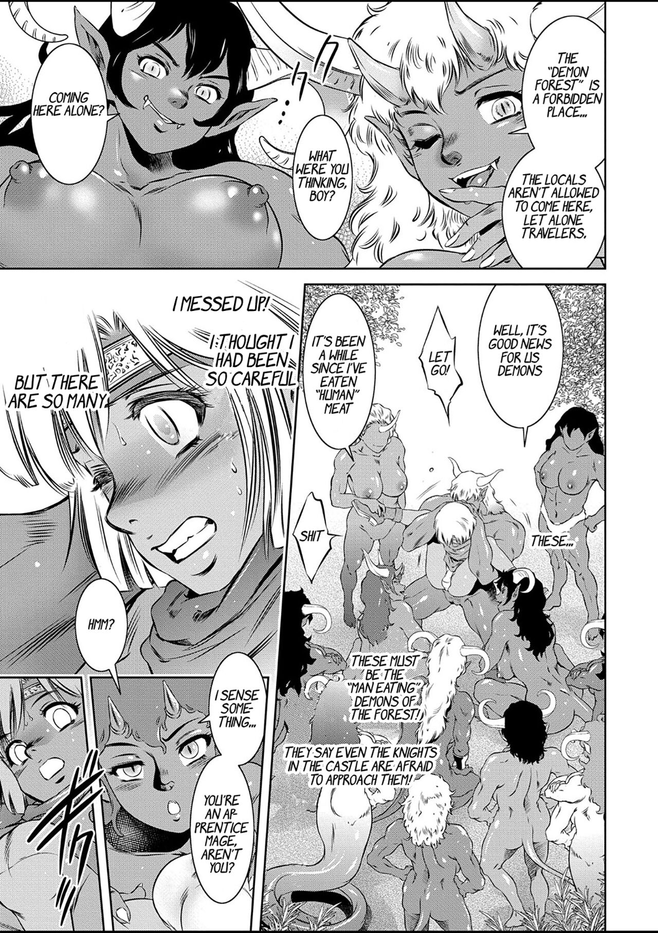 ~Ruda Oukoku Kitan~ Youkikou no Mori no Jusei Shounen | ~Kingdom of Luda~ 1 - Fertile Boy in the Demon Forest page 5 full