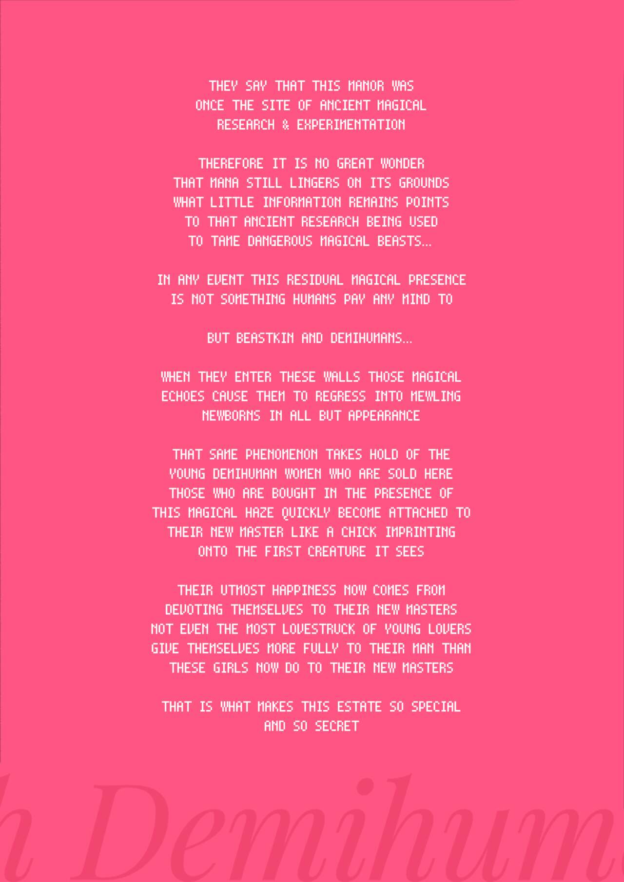 Himitsu no Shoukan de Ajin Maid o | A Secret Brothel with Demihuman Maids page 2 full