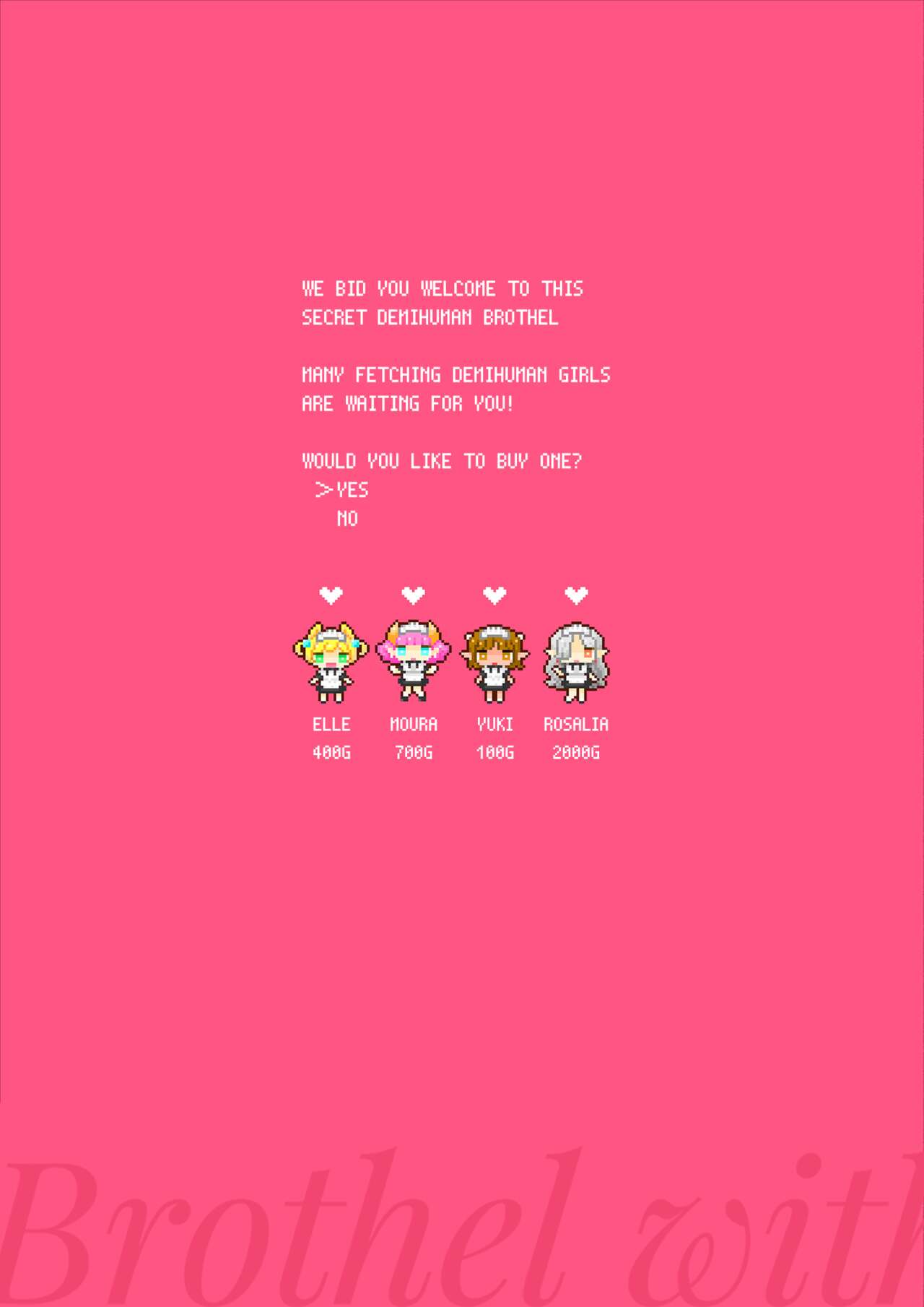 Himitsu no Shoukan de Ajin Maid o | A Secret Brothel with Demihuman Maids page 3 full