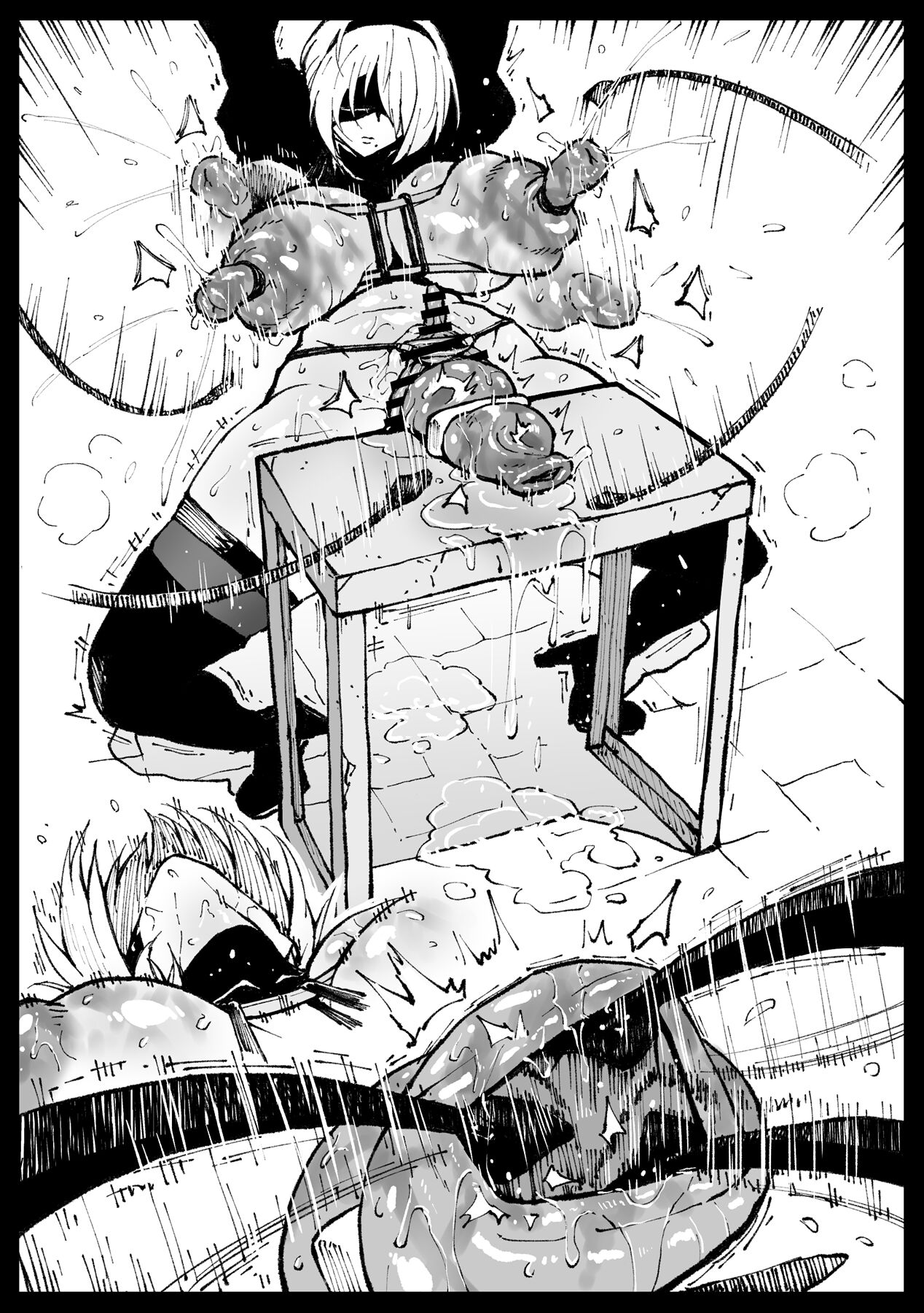 Dokkoi iki teta jinrui to no koryu o hokoku suru 2 B page 8 full