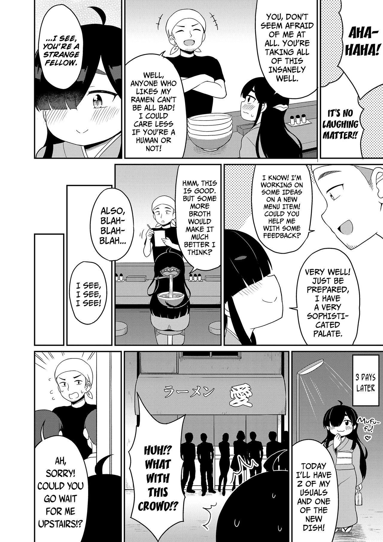 Ippai Taberu Kimi ga Suki | I Love Big-Eaters Like You page 8 full