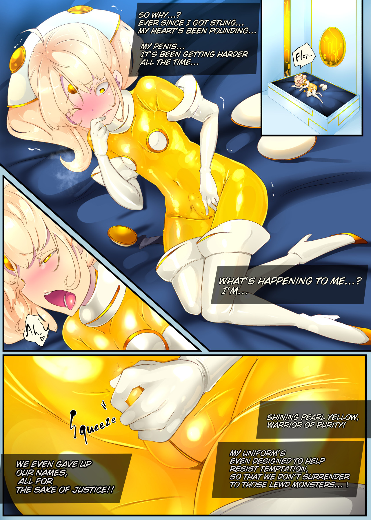 Josou Shounen Hero no Kimi ga Nyotaika shite Mob Sentouin ni Ochiru Manga -Jain TS Sennou Trance Mob Sentouin!- page 7 full