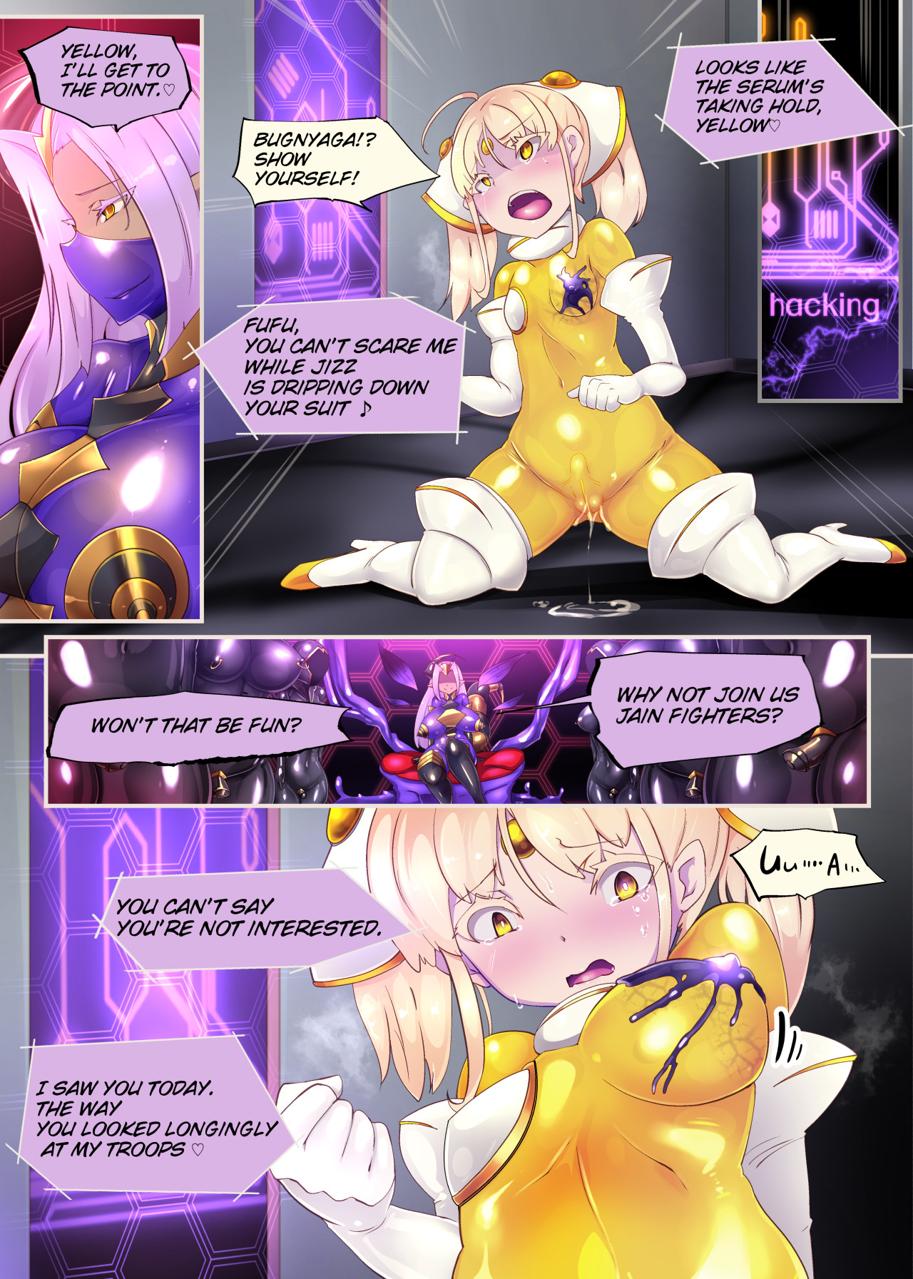 Josou Shounen Hero no Kimi ga Nyotaika shite Mob Sentouin ni Ochiru Manga -Jain TS Sennou Trance Mob Sentouin!- page 9 full