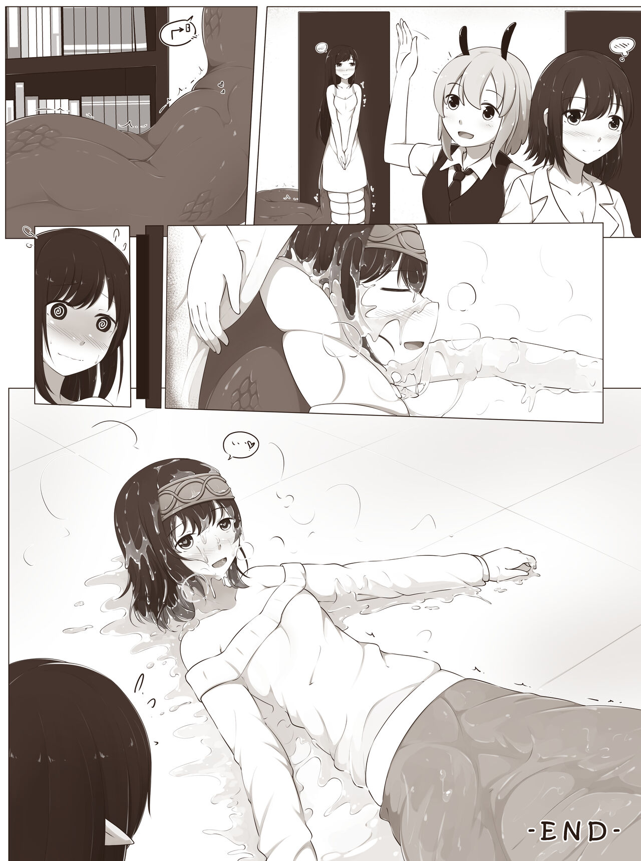 Lamia vore in library page 7 full