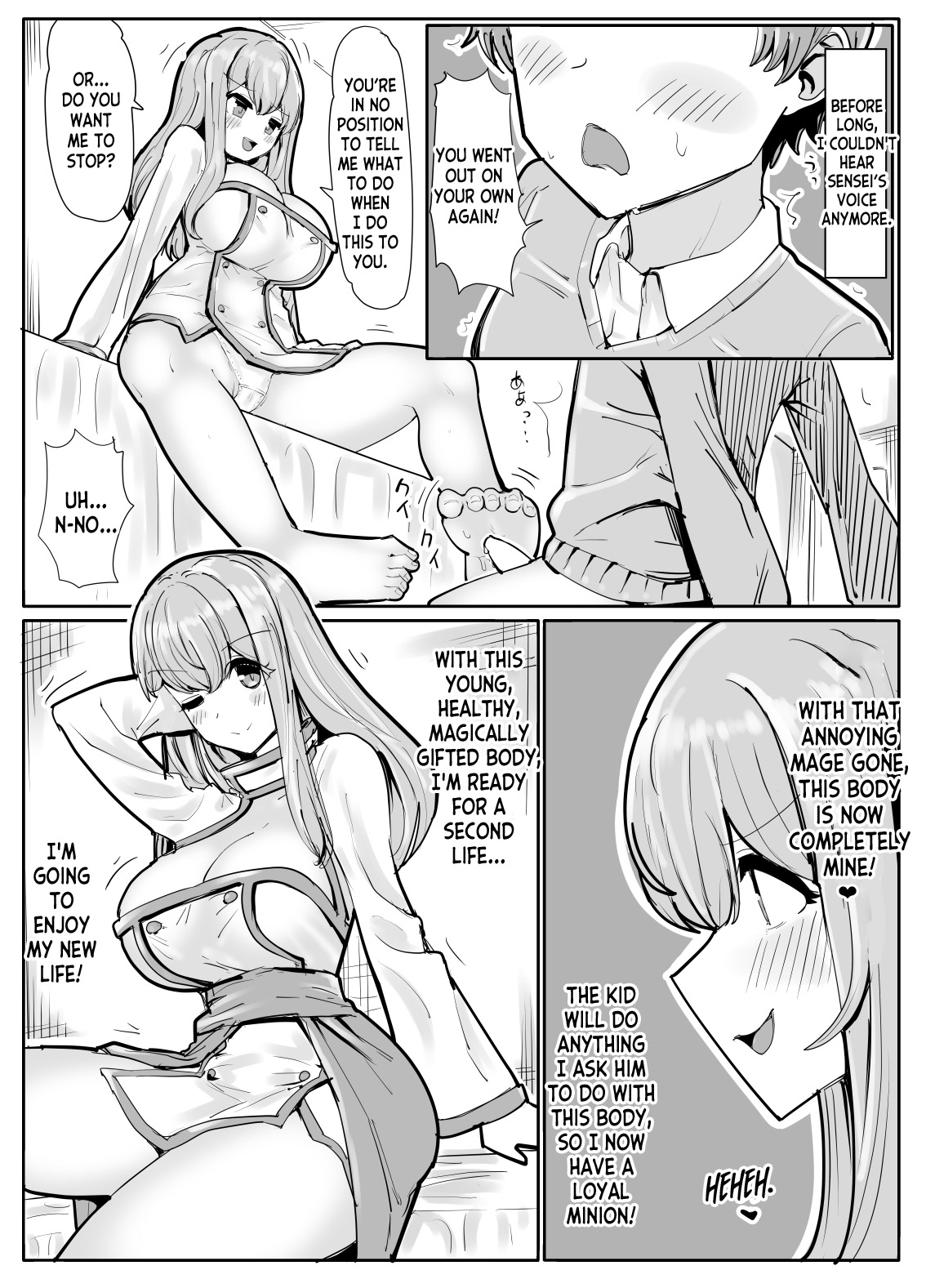 Mage Teacher Possession Manga page 10 full