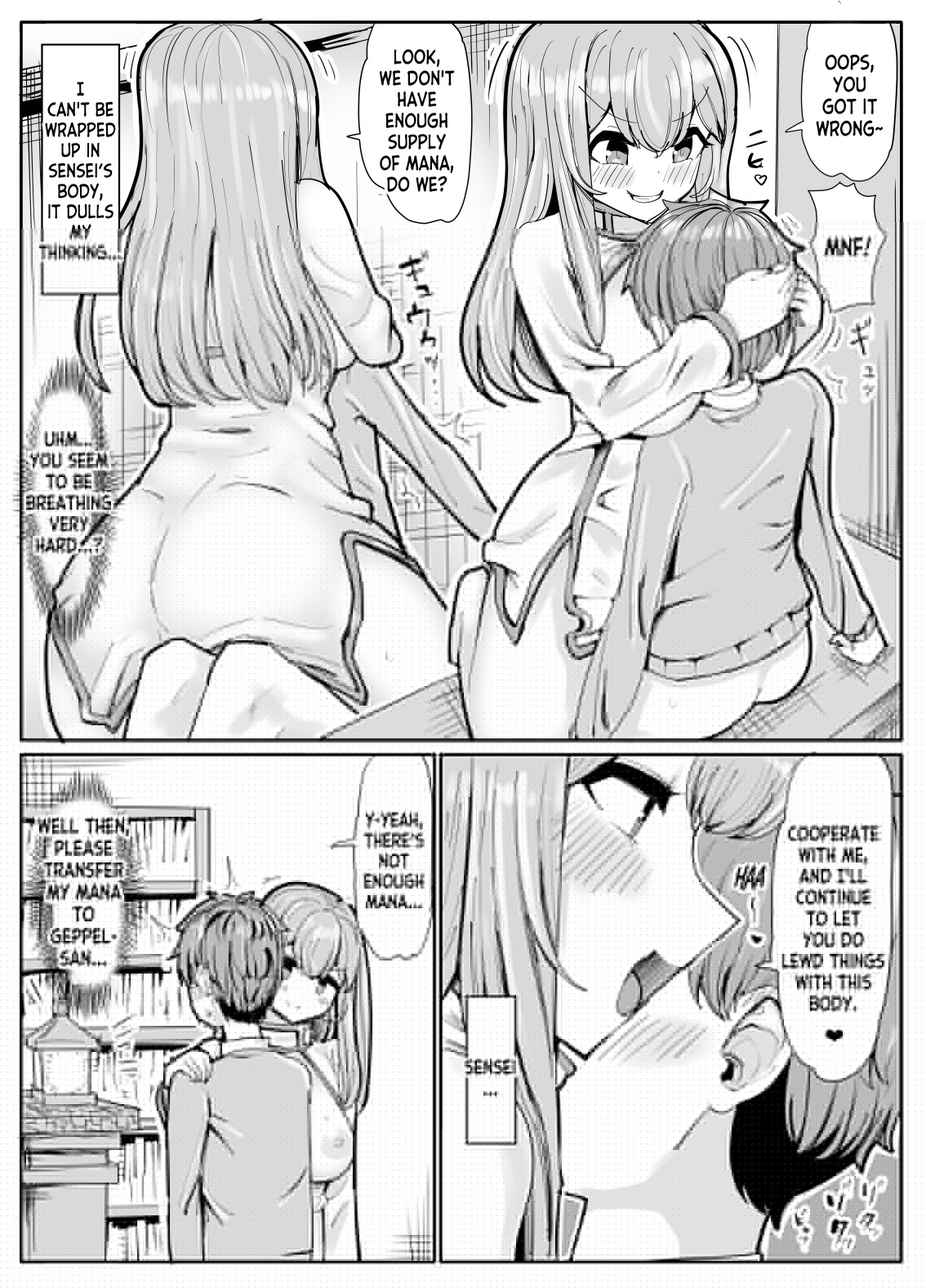 Mage Teacher Possession Manga page 9 full